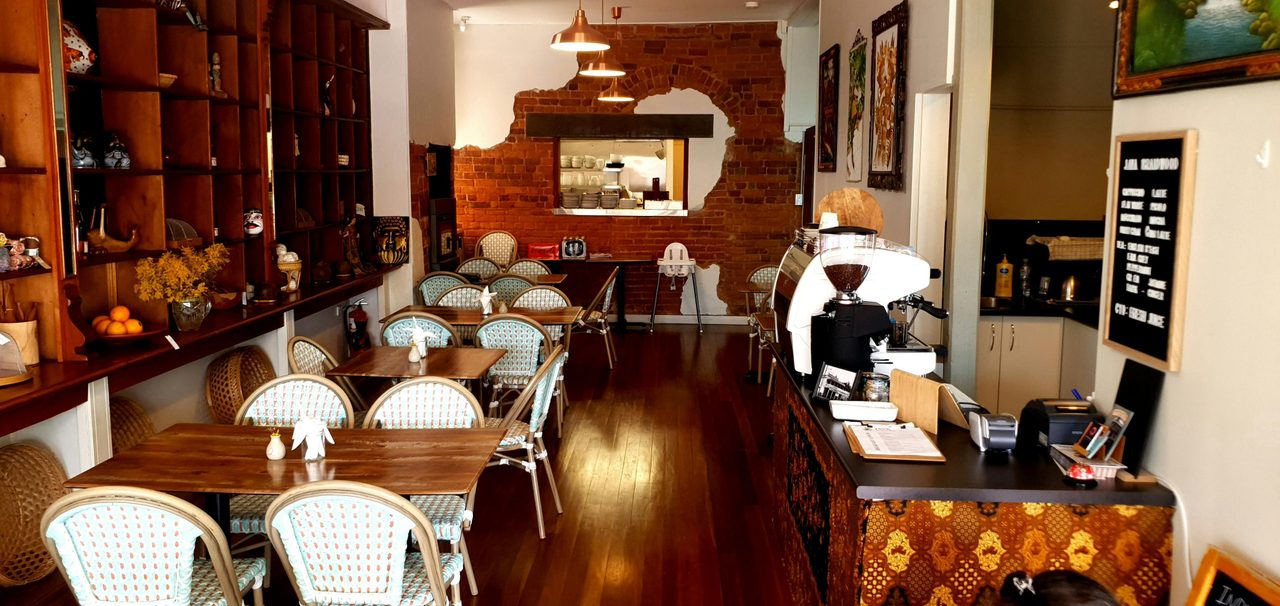 Our dining space