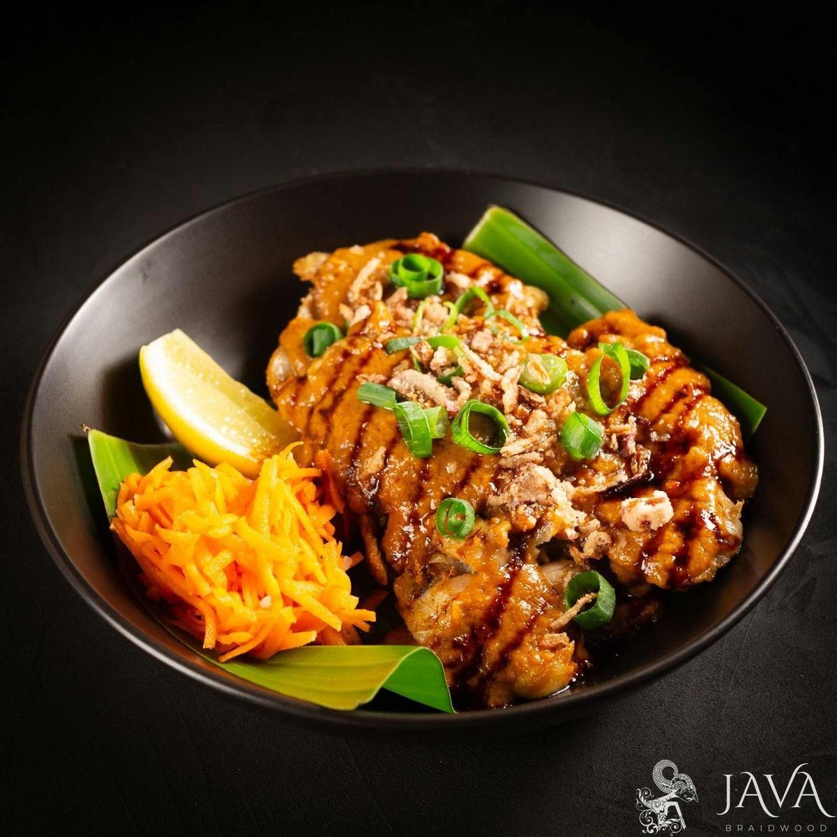 Ayam Bakar with Dani's peanut sauce