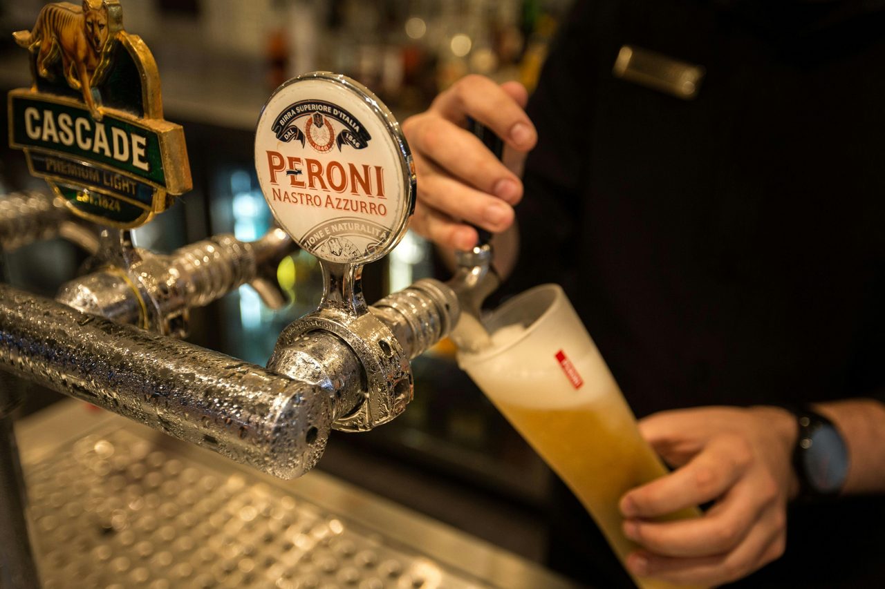 Beer at La Trattoria