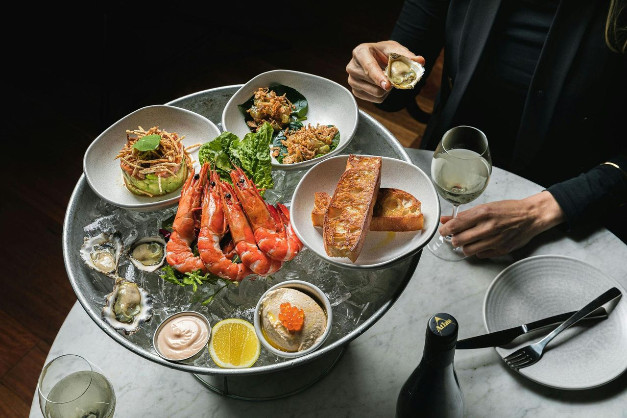 Seafood platter