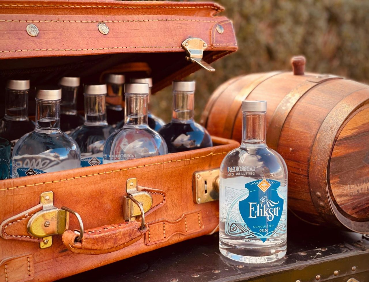 Small batch hand crafted gin