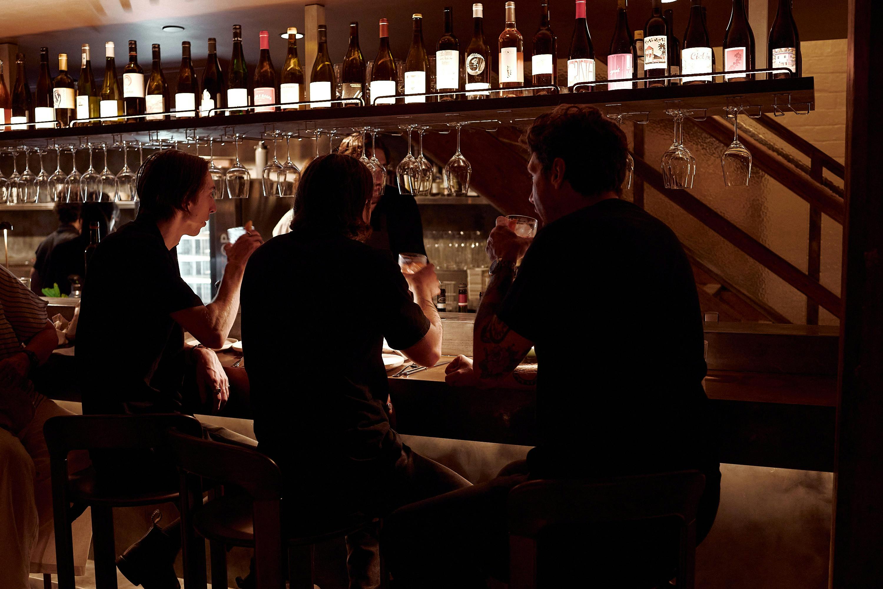 Watch our bar and kitchen teams at work, sit at Letra House's bar seats.