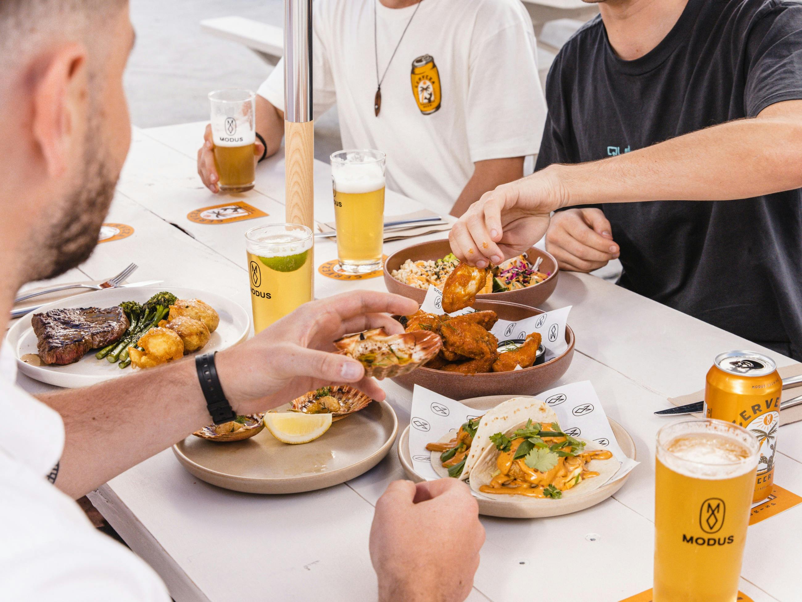 Modus Merewether Menu