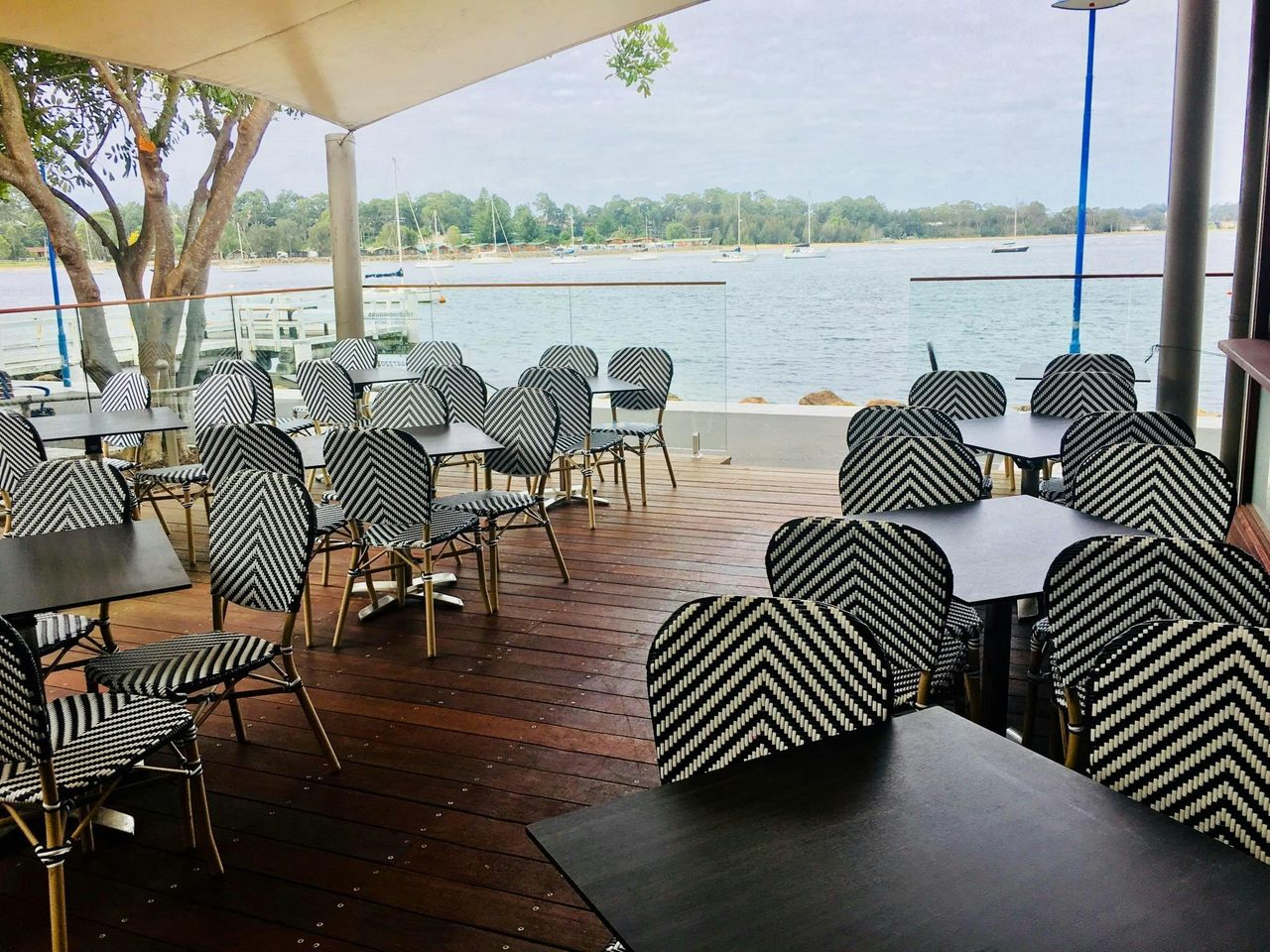 Waterfront dining