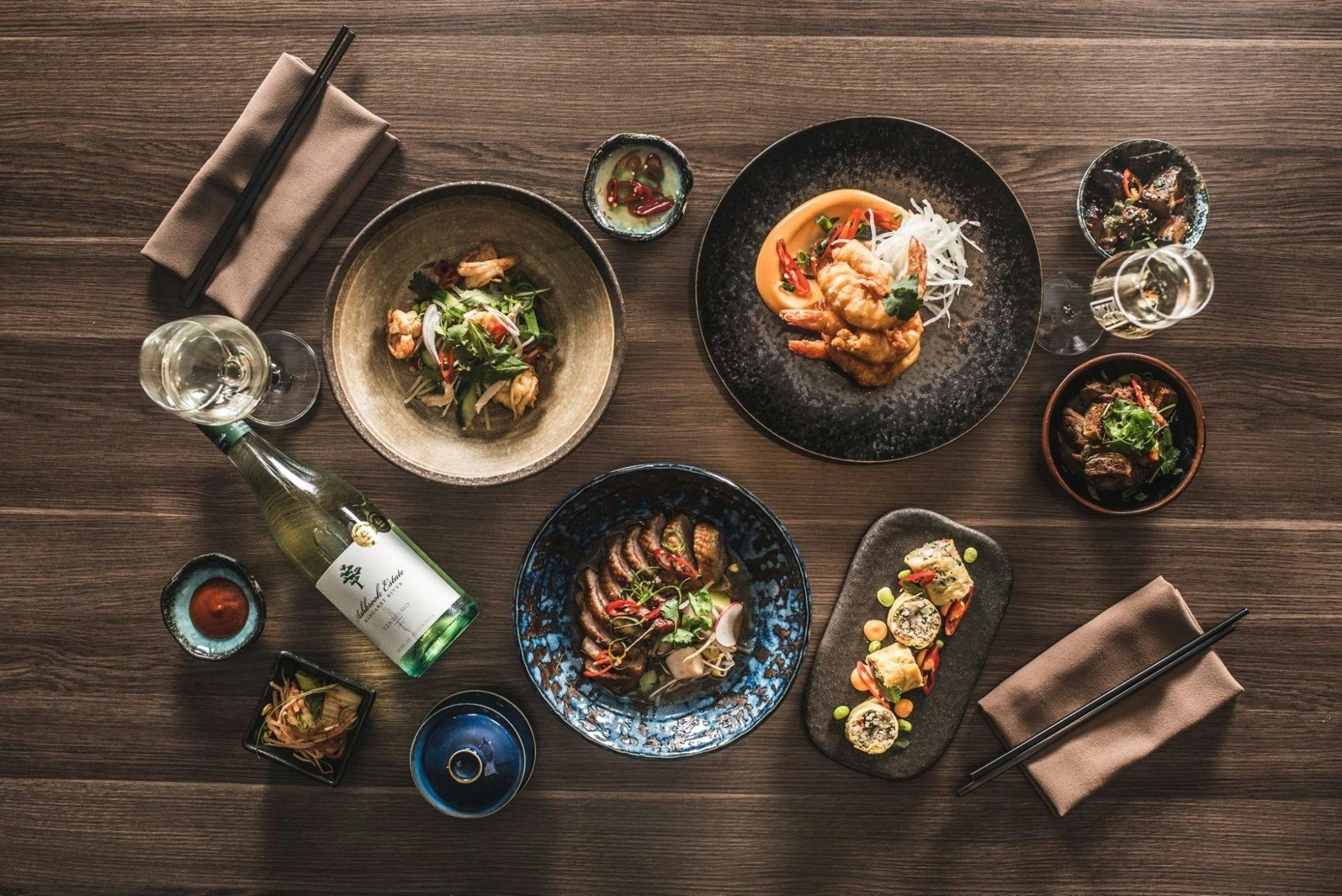 Variety of Japanese cuisine