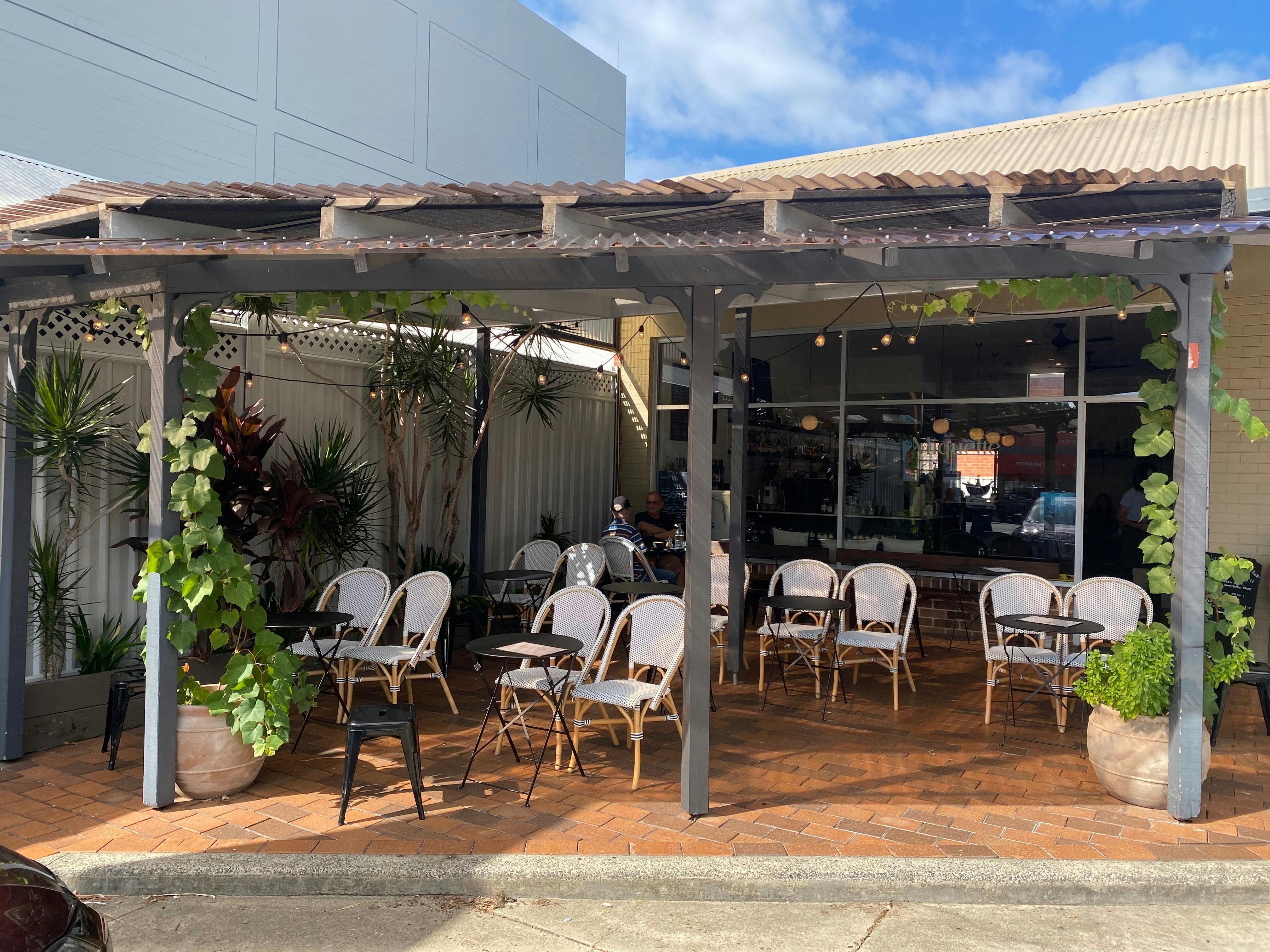 Miquette terrasse, perfect for enjoying a coffee or glass of wine