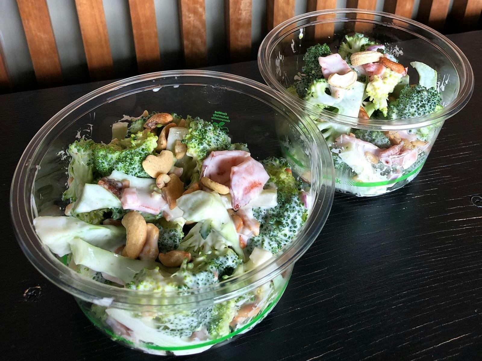 So many healthy salad options to choose from