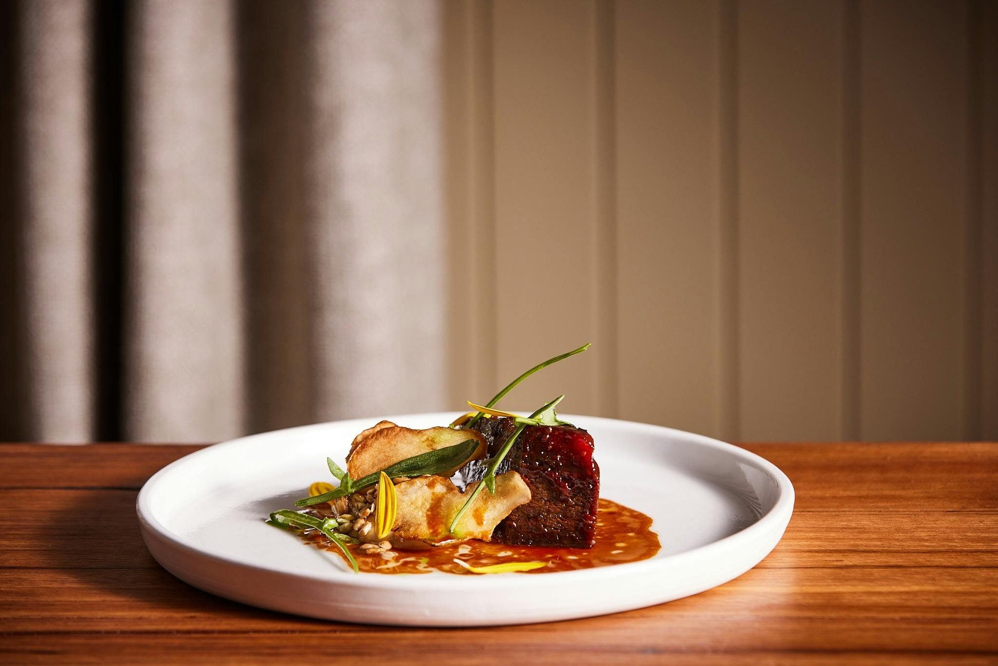 Chef Colin Barker makes amazing food