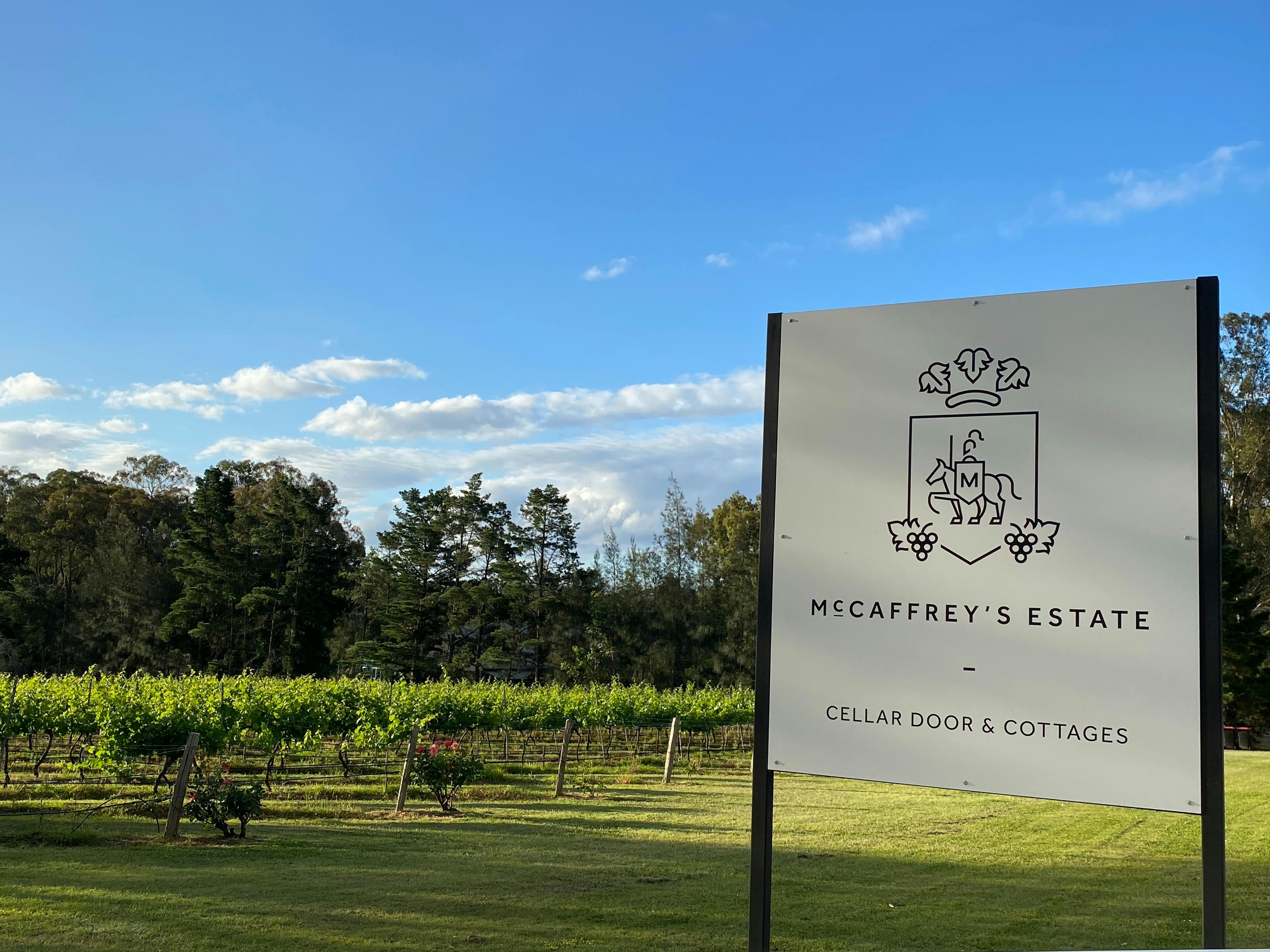 Welcome to McCaffrey's Estate a family owned winery in the Hunter Valley