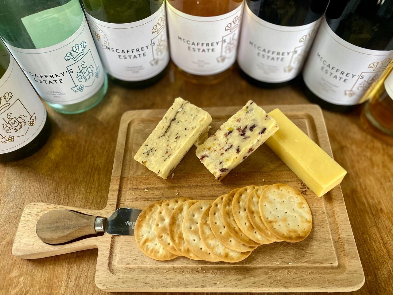 Cheese and wine tasting in the Hunter Valley