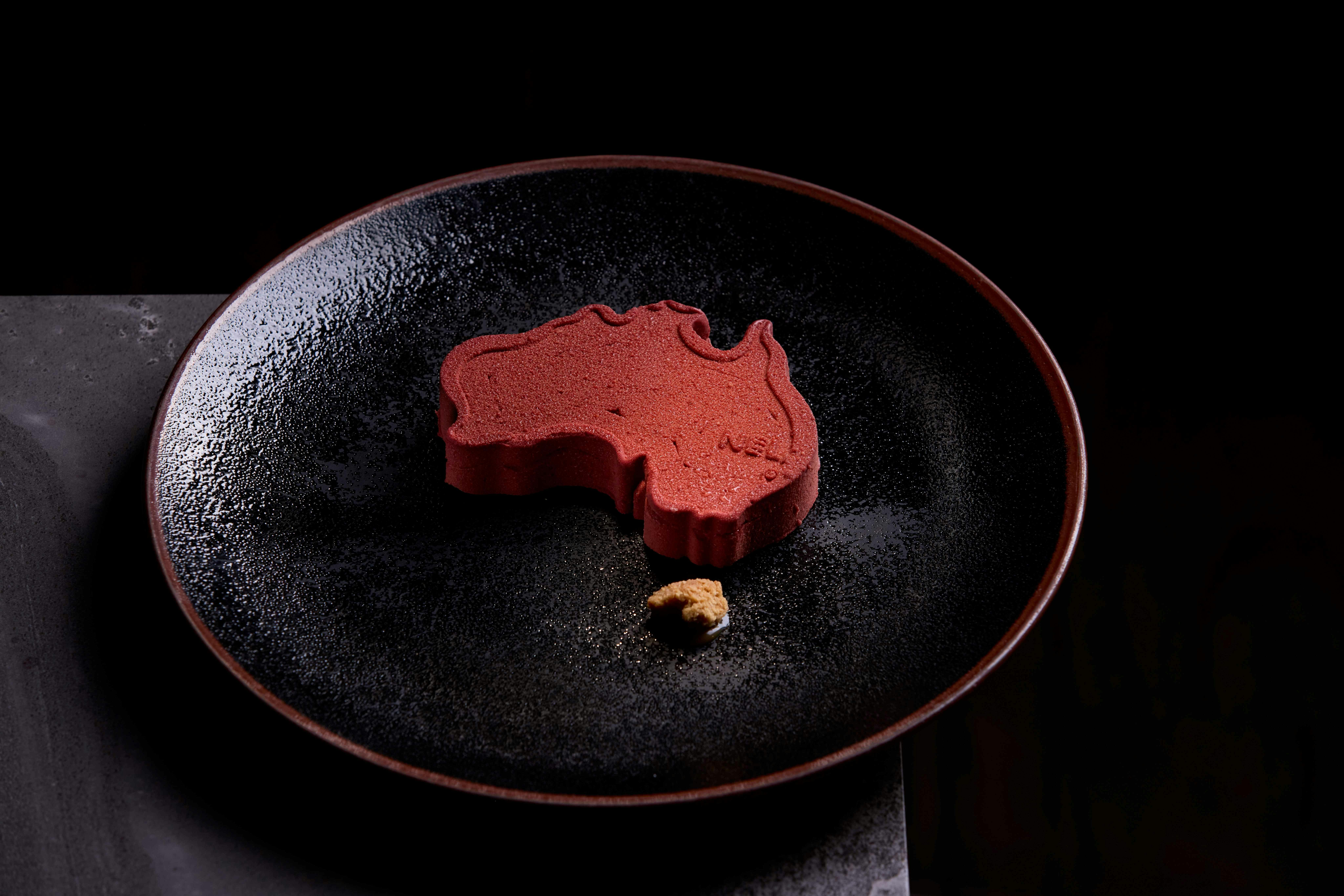 Wattleseed Australia dessert is a salted caramel and wattleseed infused delight.