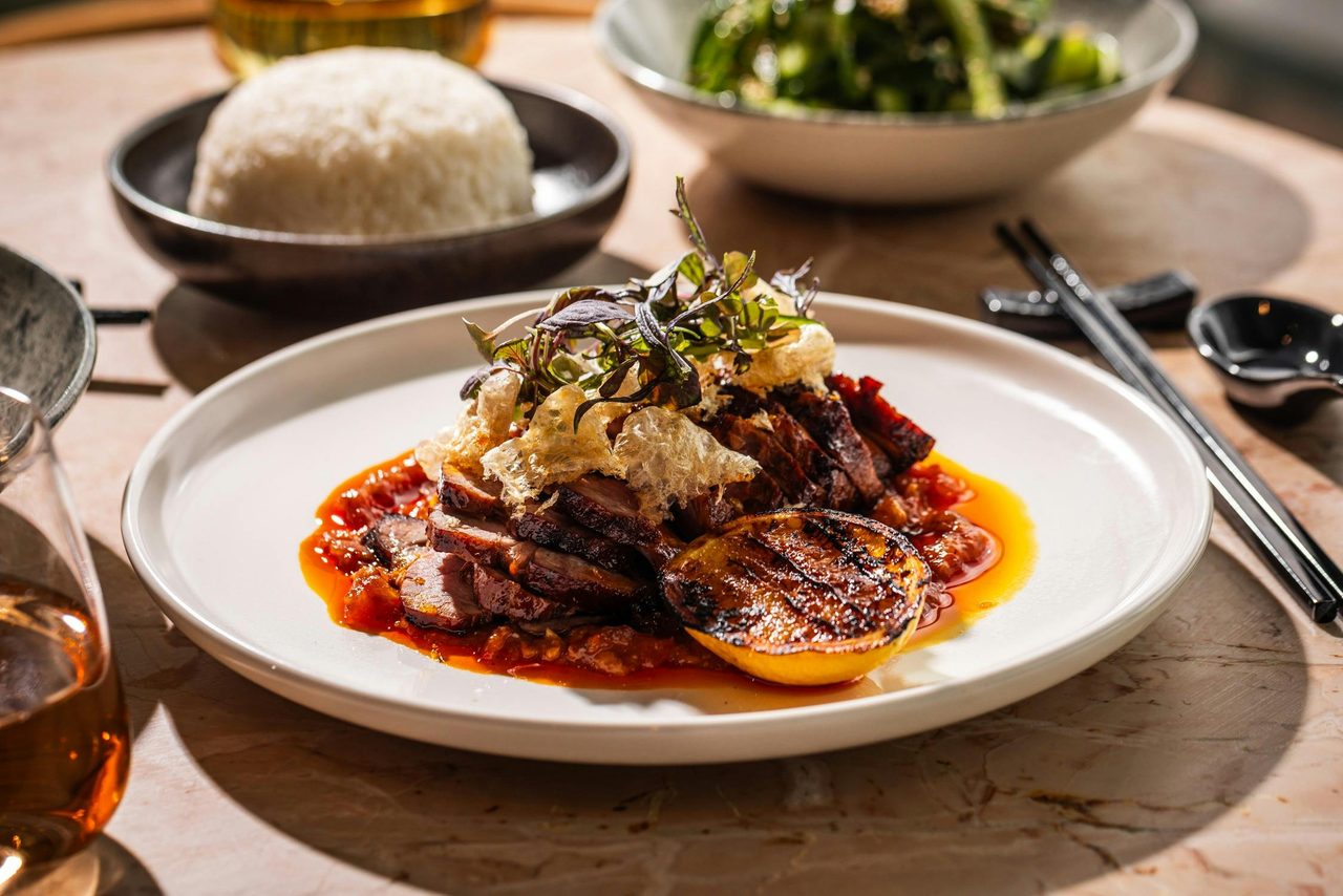 MOD Dining - Asian flavours menu