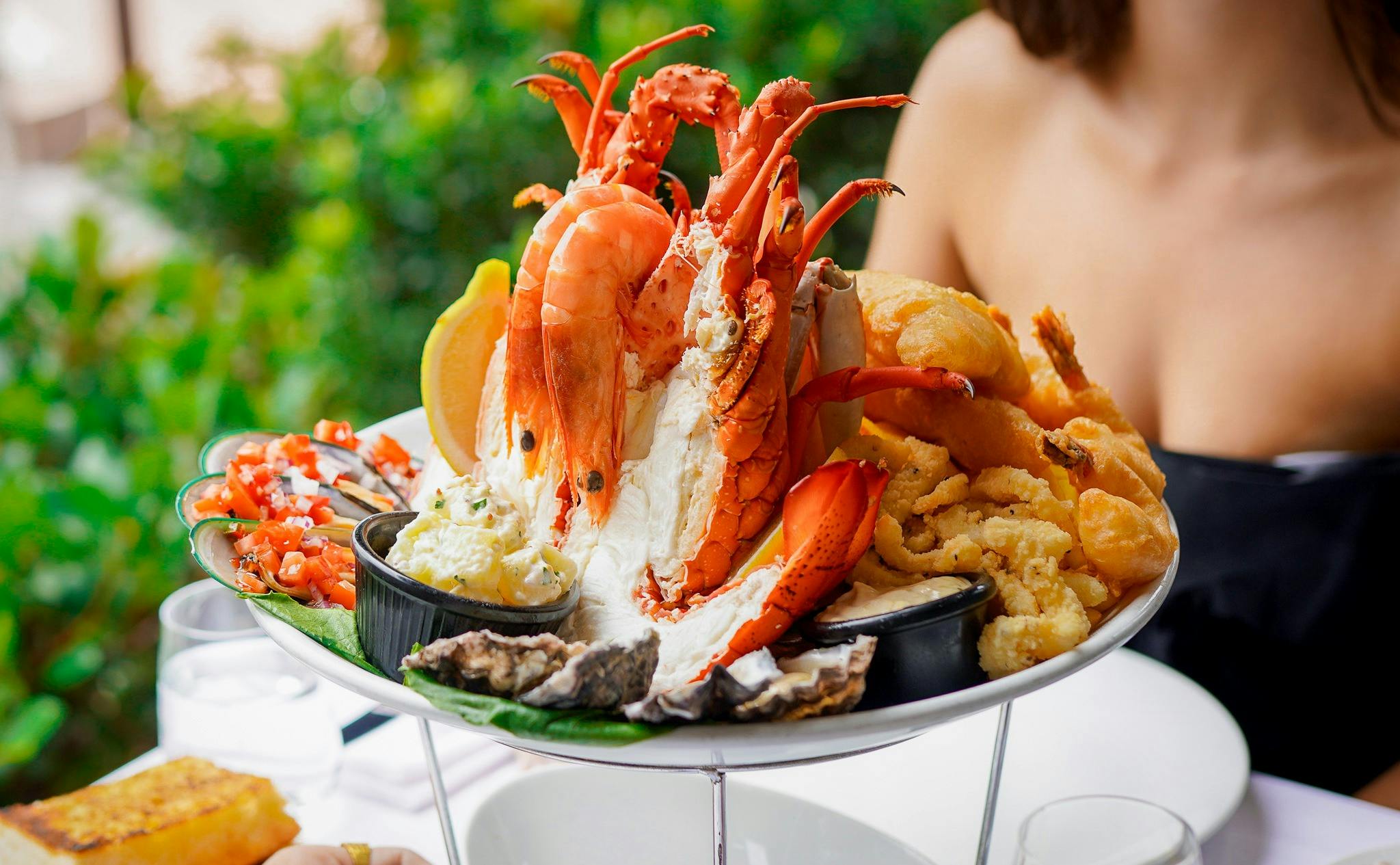 seafood tower