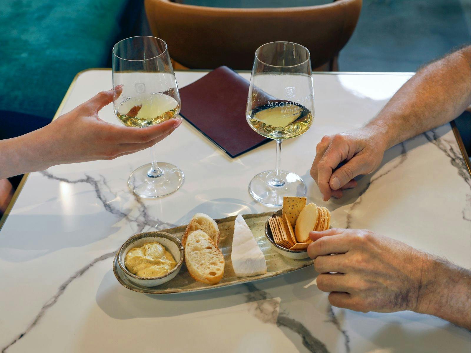 McGuigan Cellar Door cheese platter