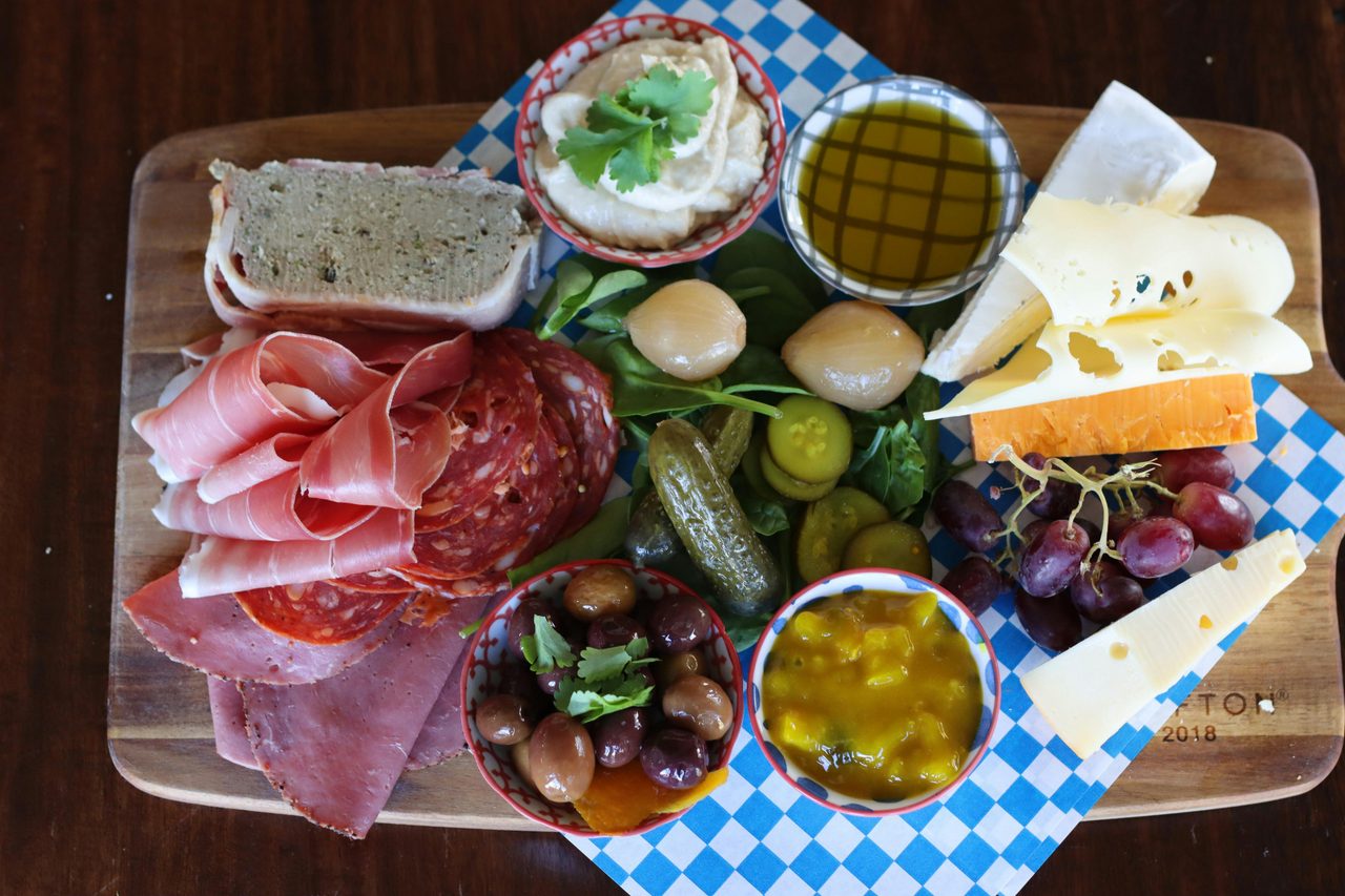 Antipasto Platter with local ingredients