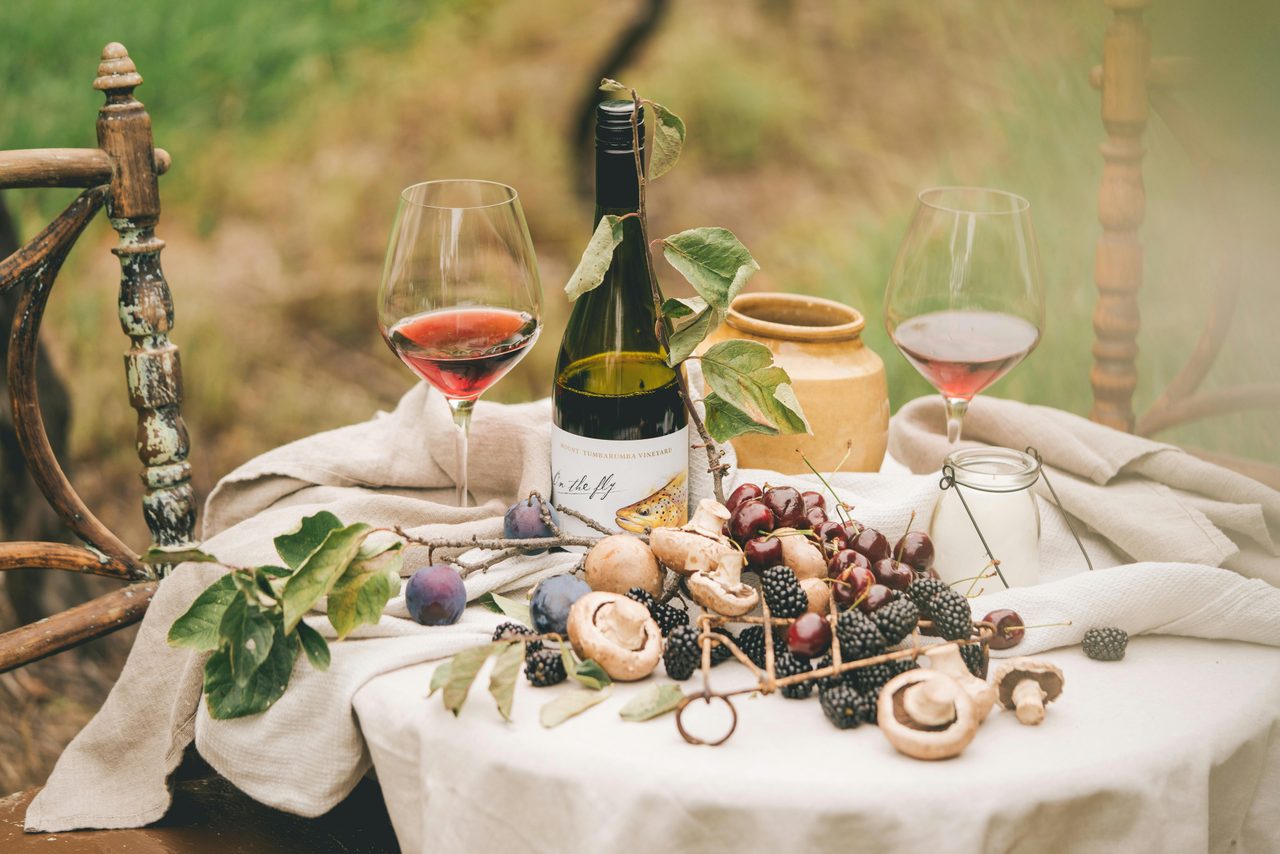 Winetasting at Mount Tumbarumba Vineyard is a treat for the senses