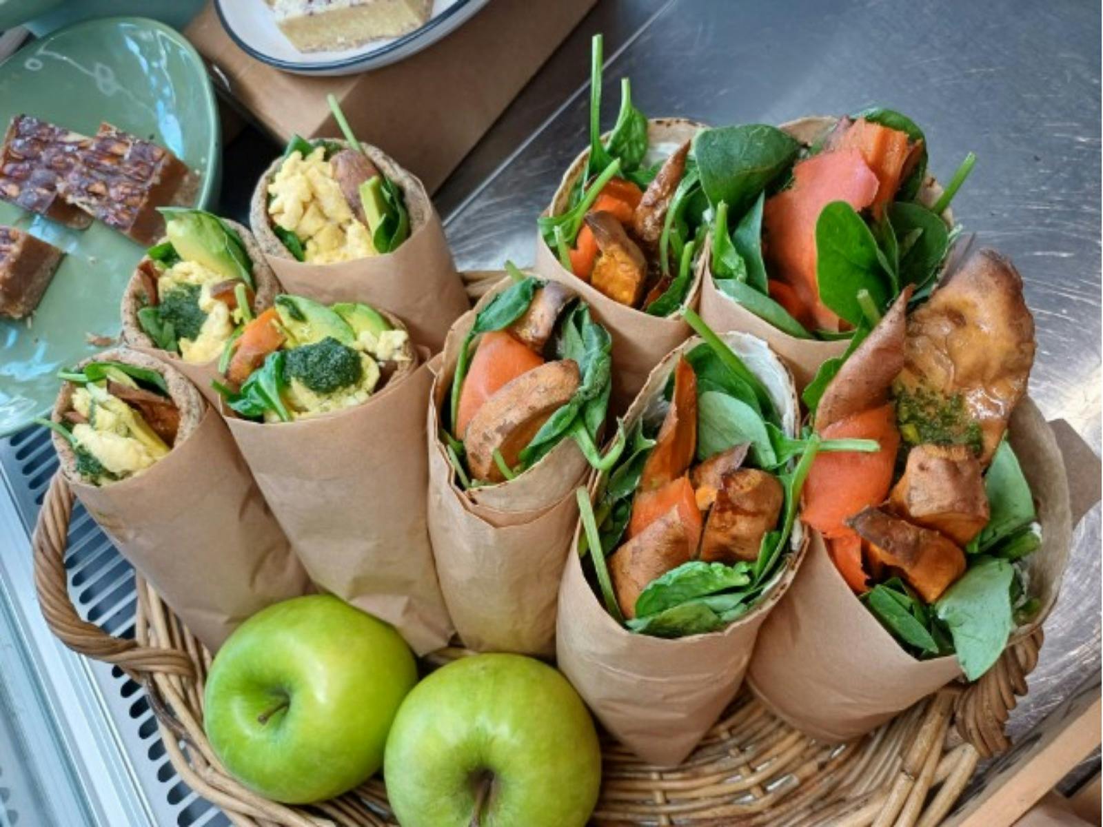 The Grocer & Co Vegetarian Wraps