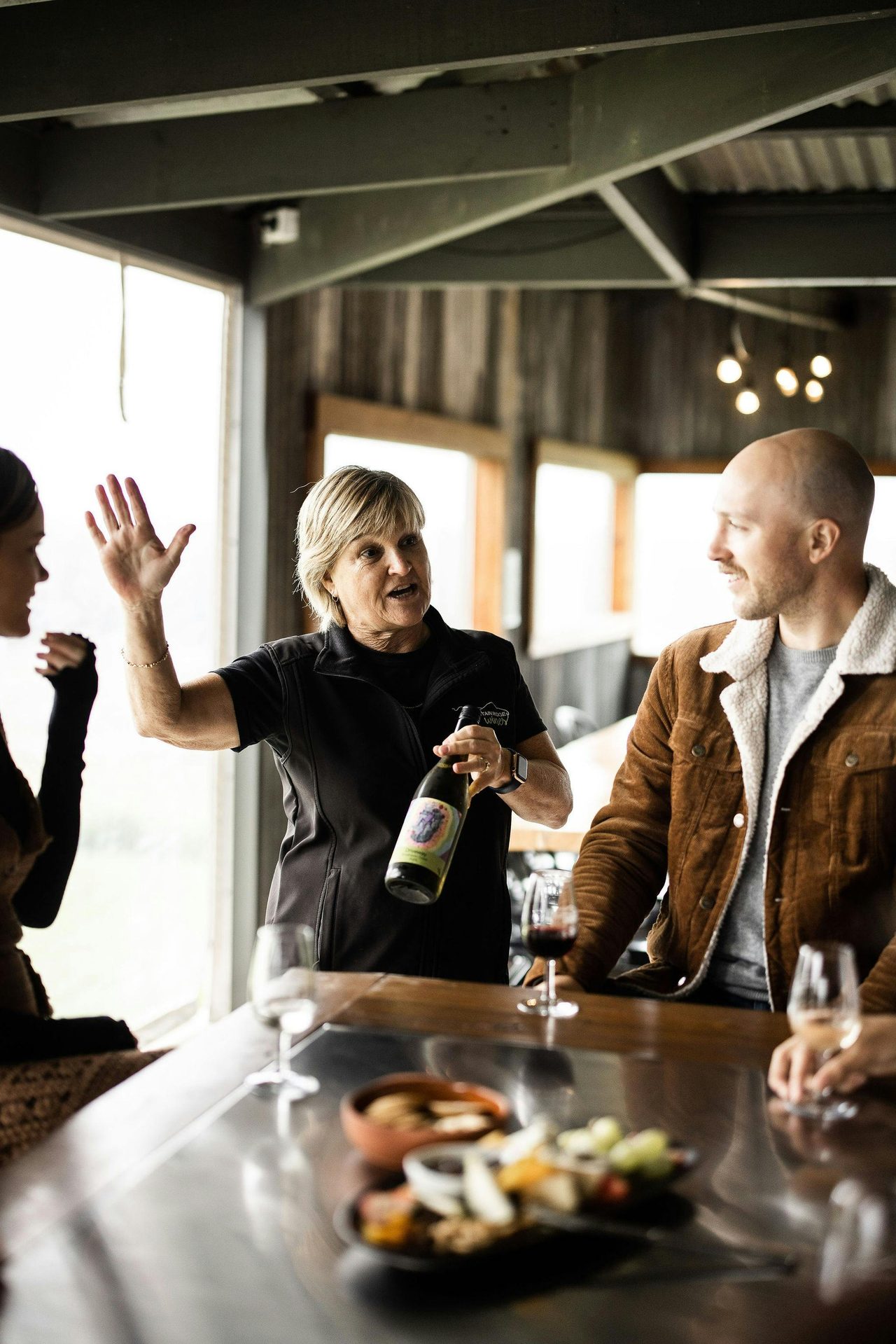 Enjoy a Wine Flight with our knowledgeable team.
