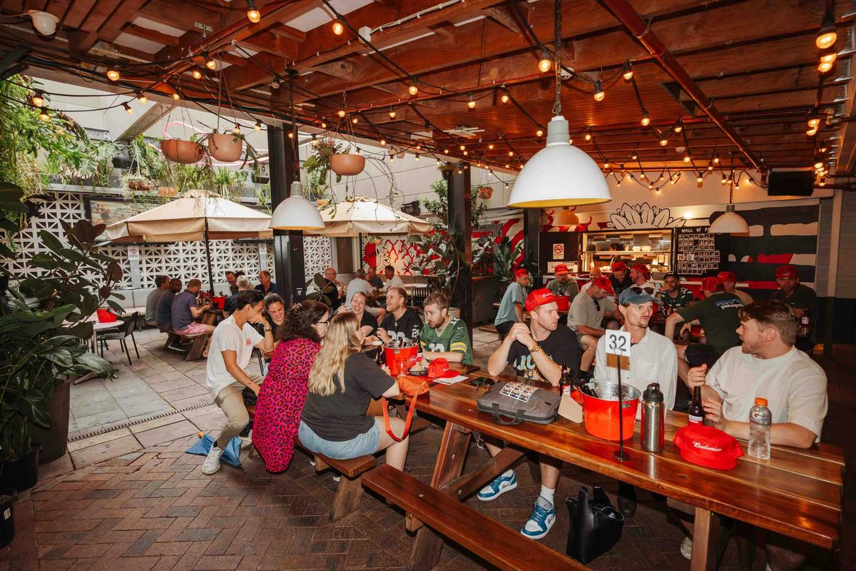 Beer garden