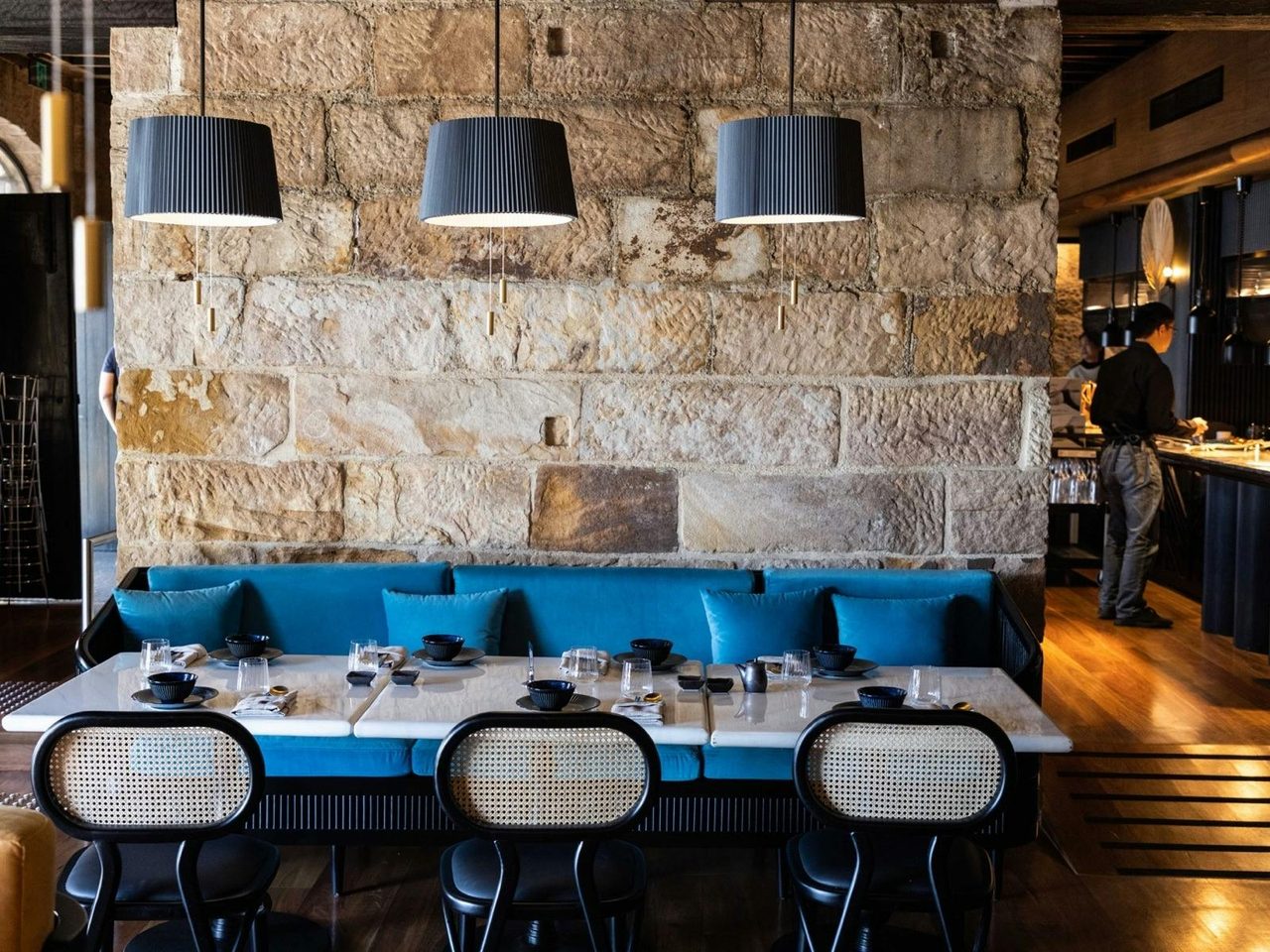 Indoor Dining at Luna Lu