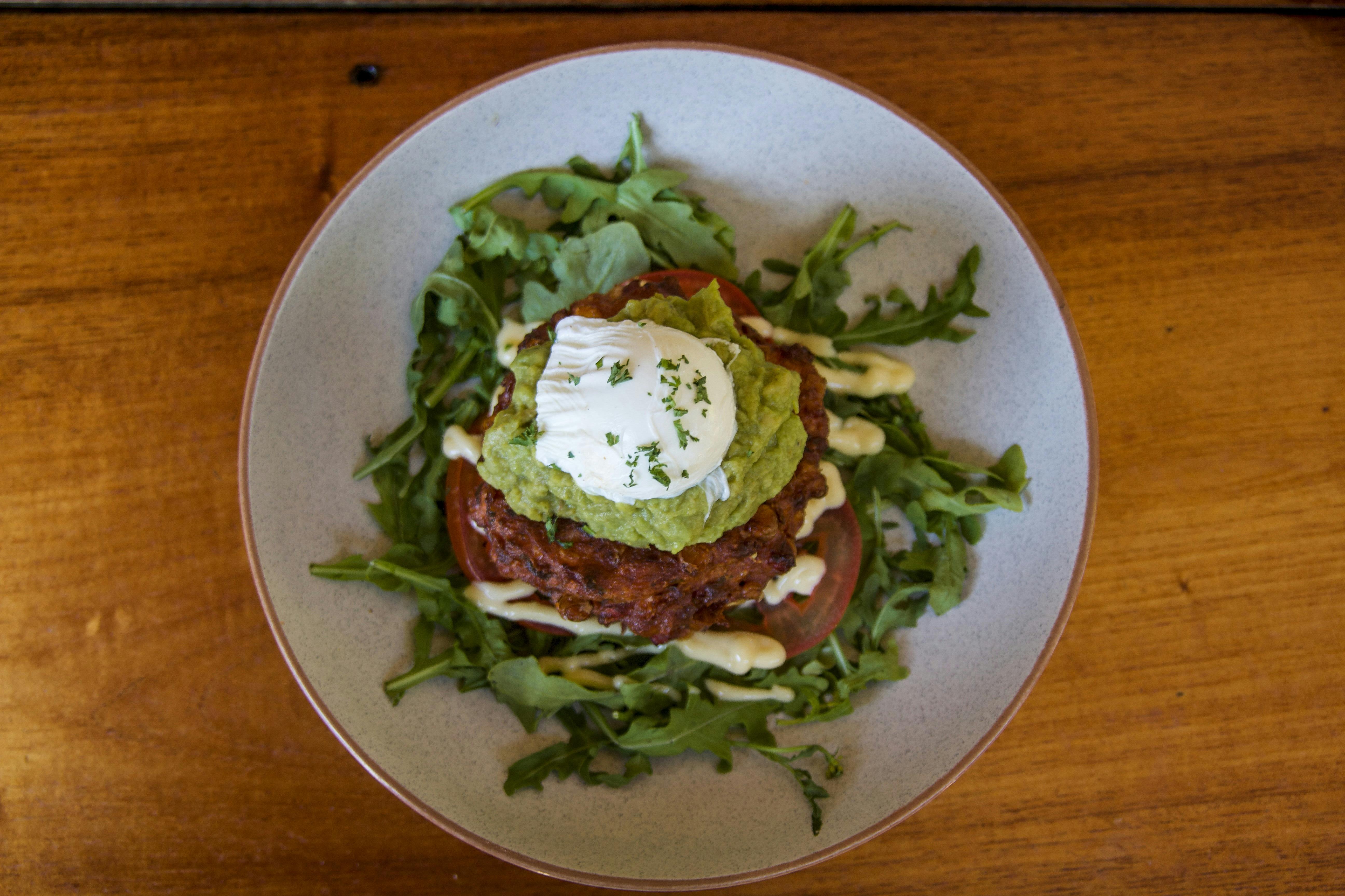 Corn stack at The Old Butter Factory Cafe