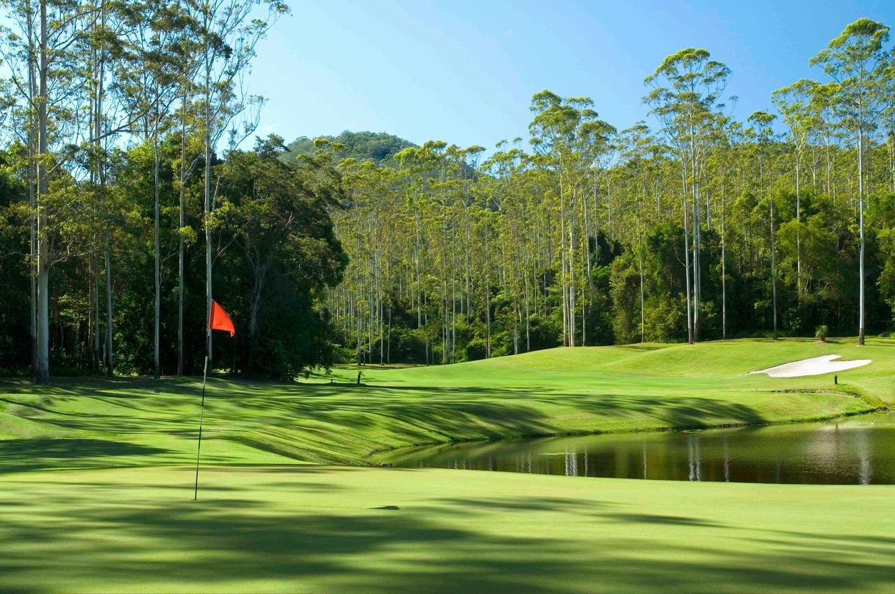 Hole 15 at Bonville Golf Resort