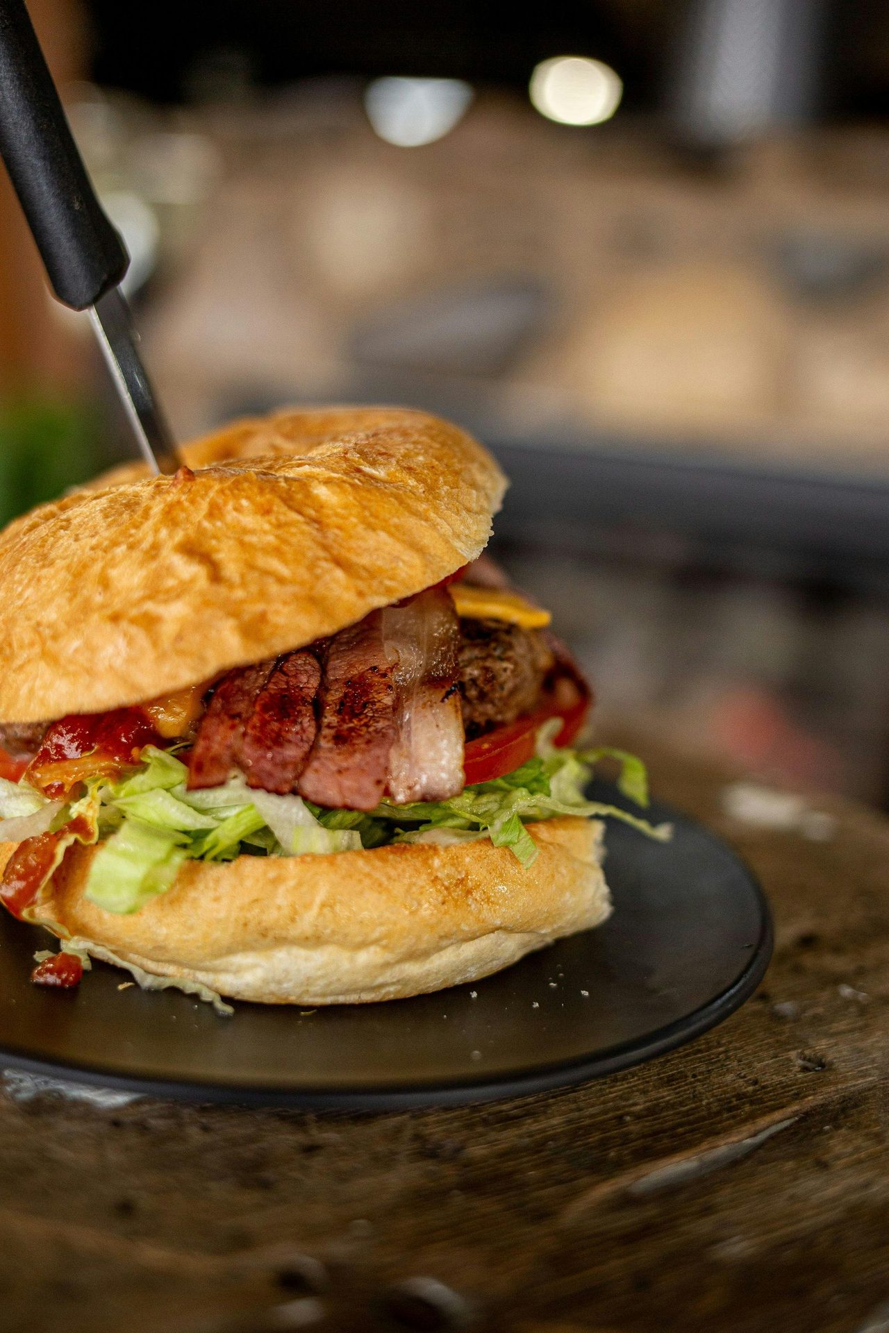 Bringenbrong Burger - made with local Khancoban Kitchen Spices