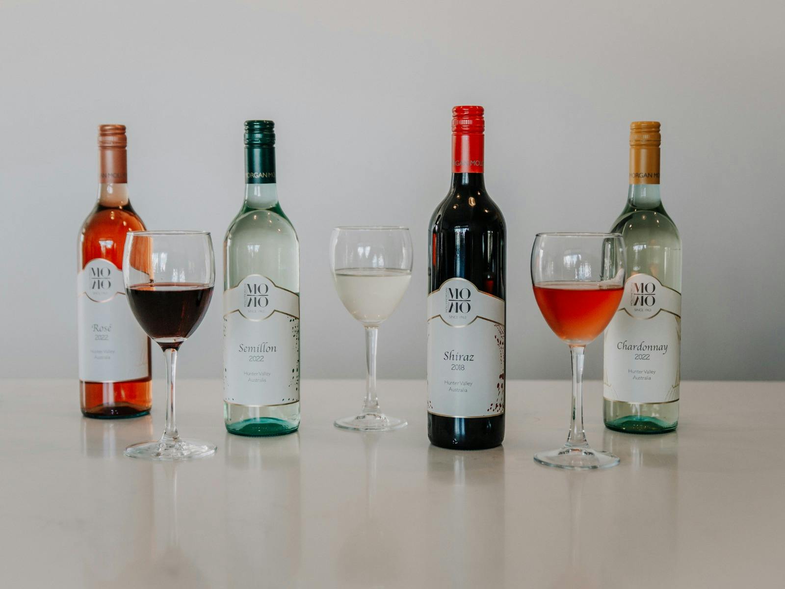 A range of Molly Morgan Wines from Lovedale
