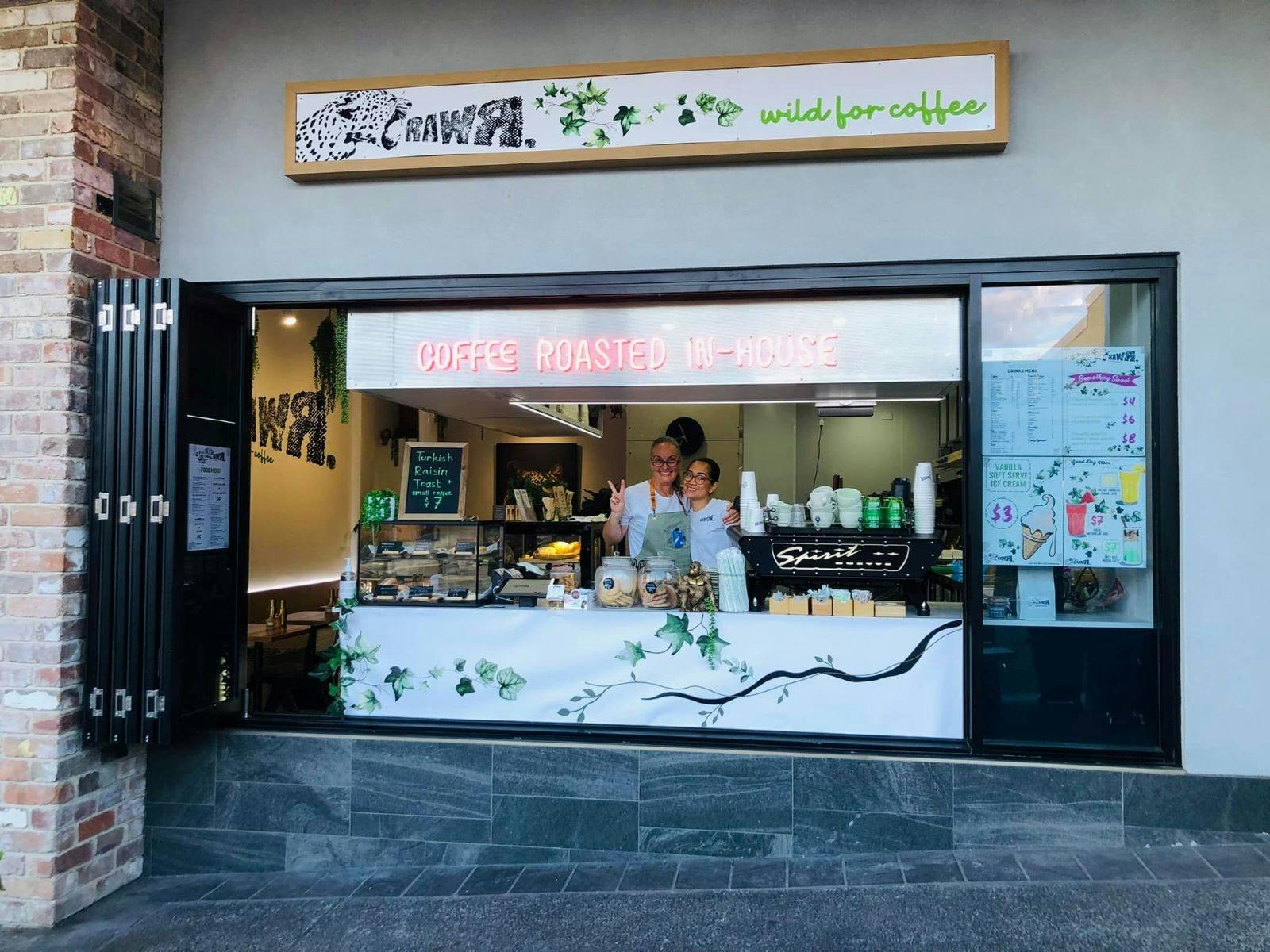 RAWR Eatery & Coffee Roastery - Shopfront