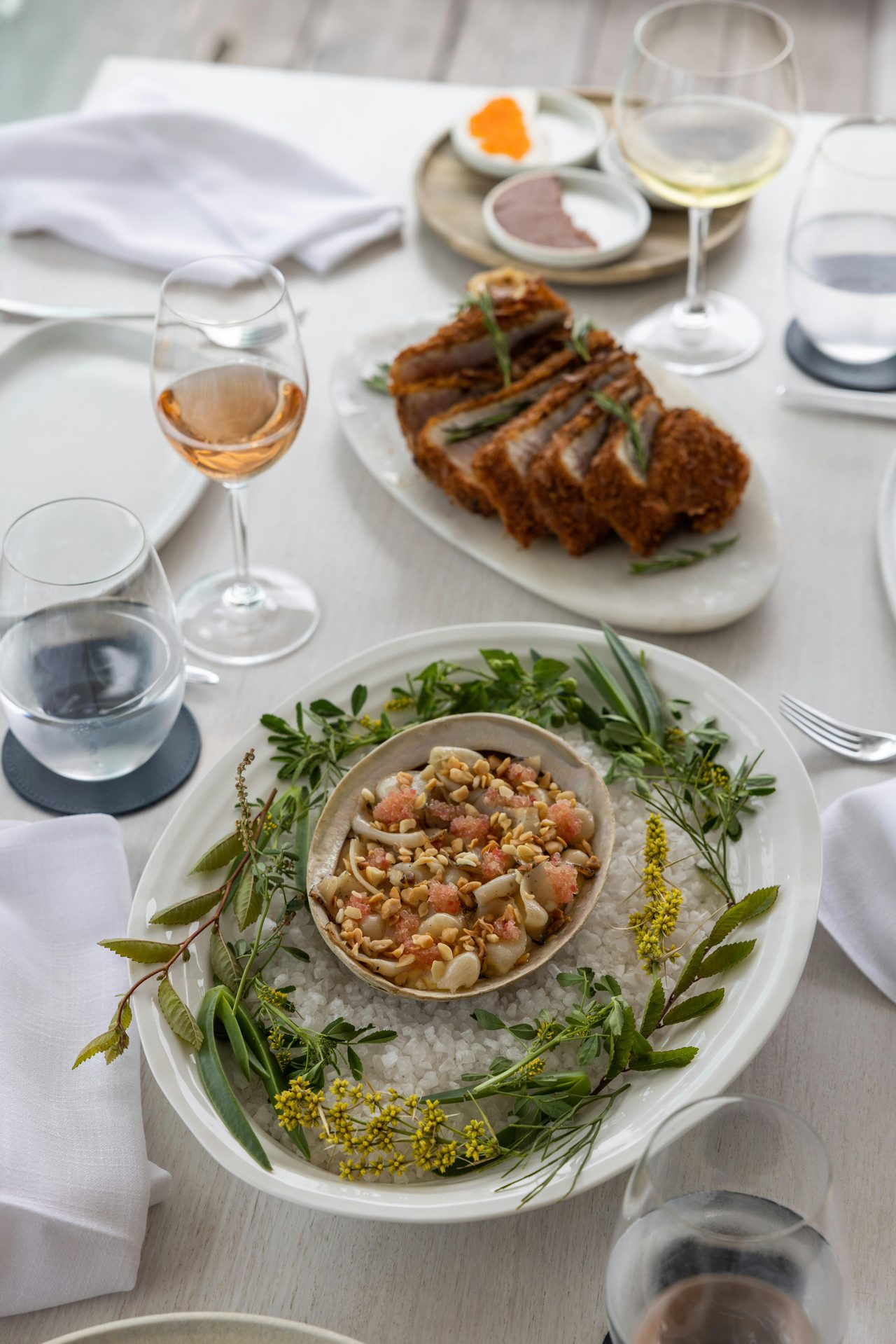 Risotto and Swordfish Cotoletta