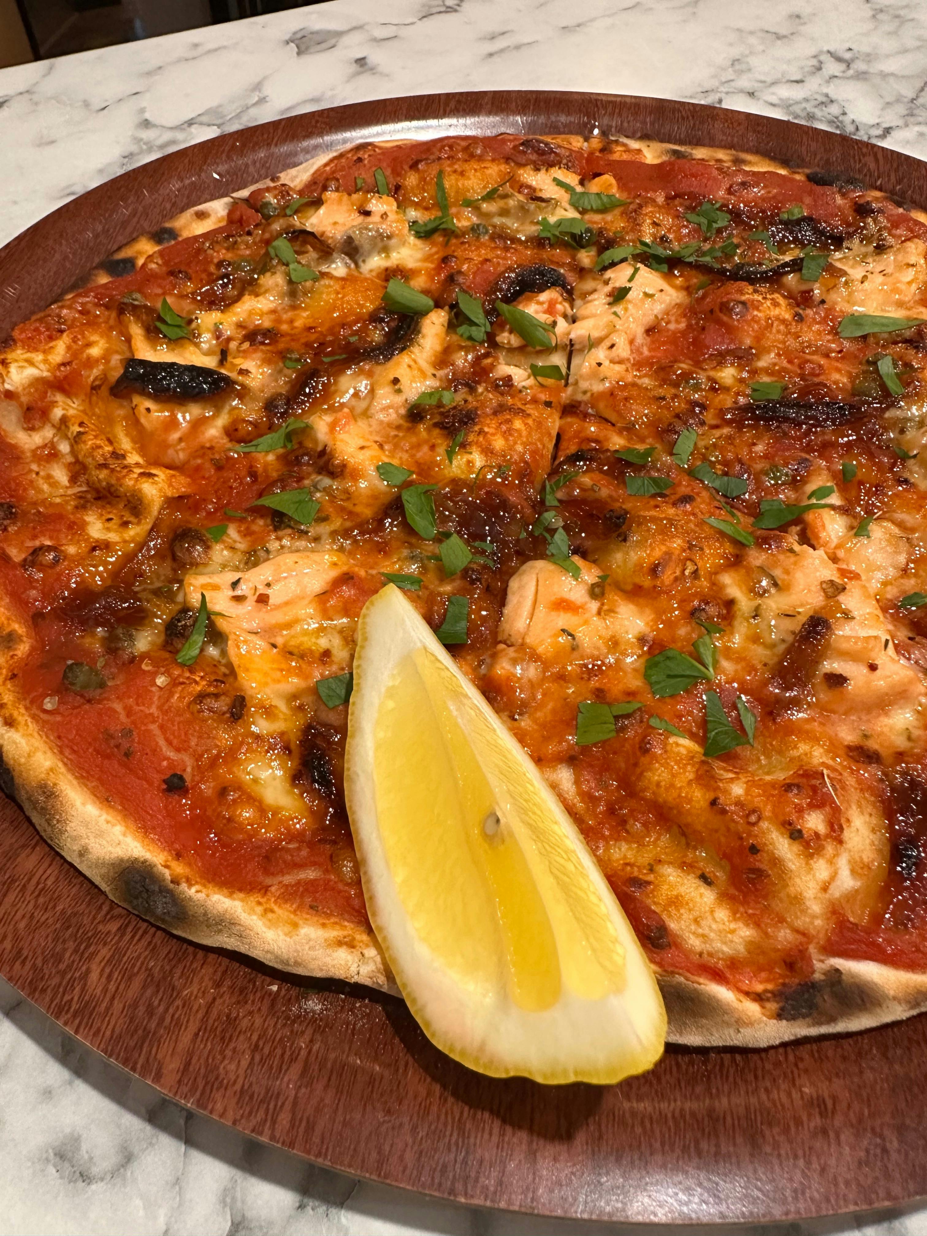 Pizza Salmone