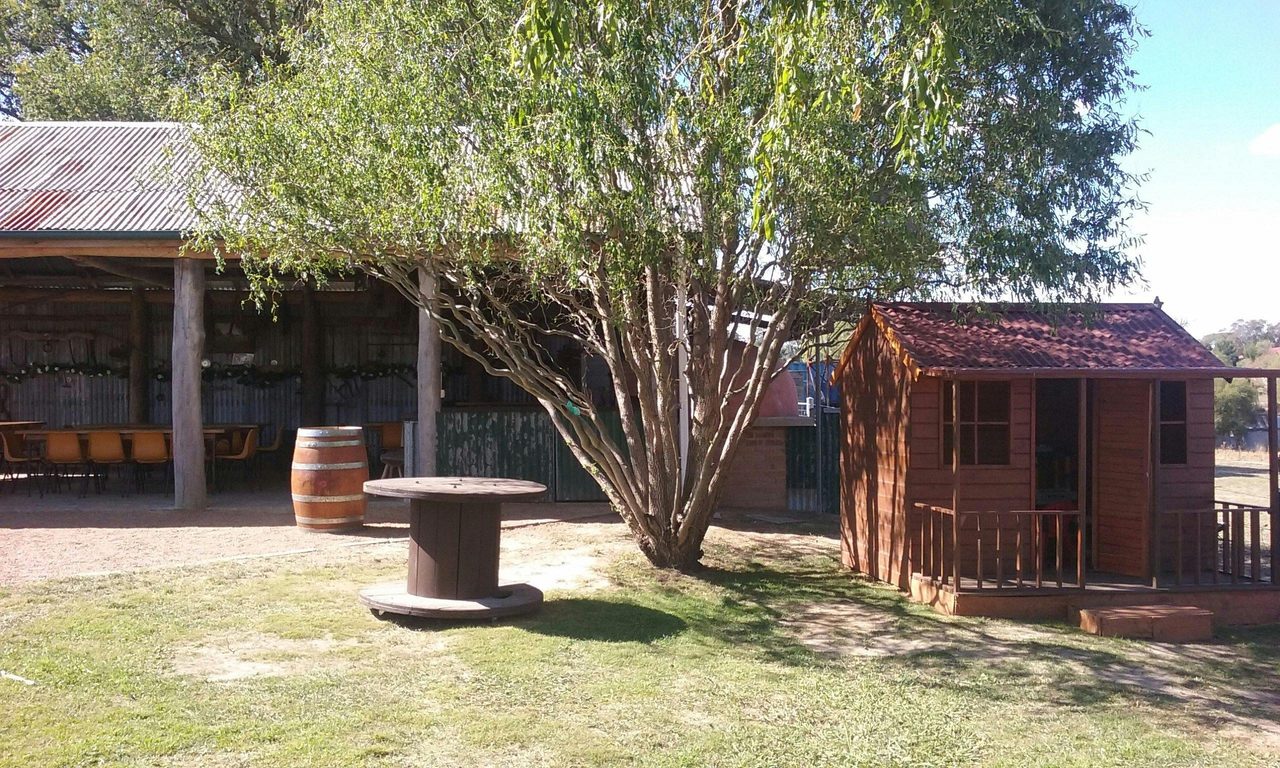 Outside area at Rollonin Cafe