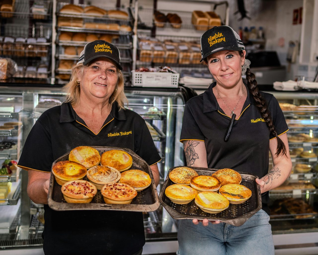 Great selection of pies