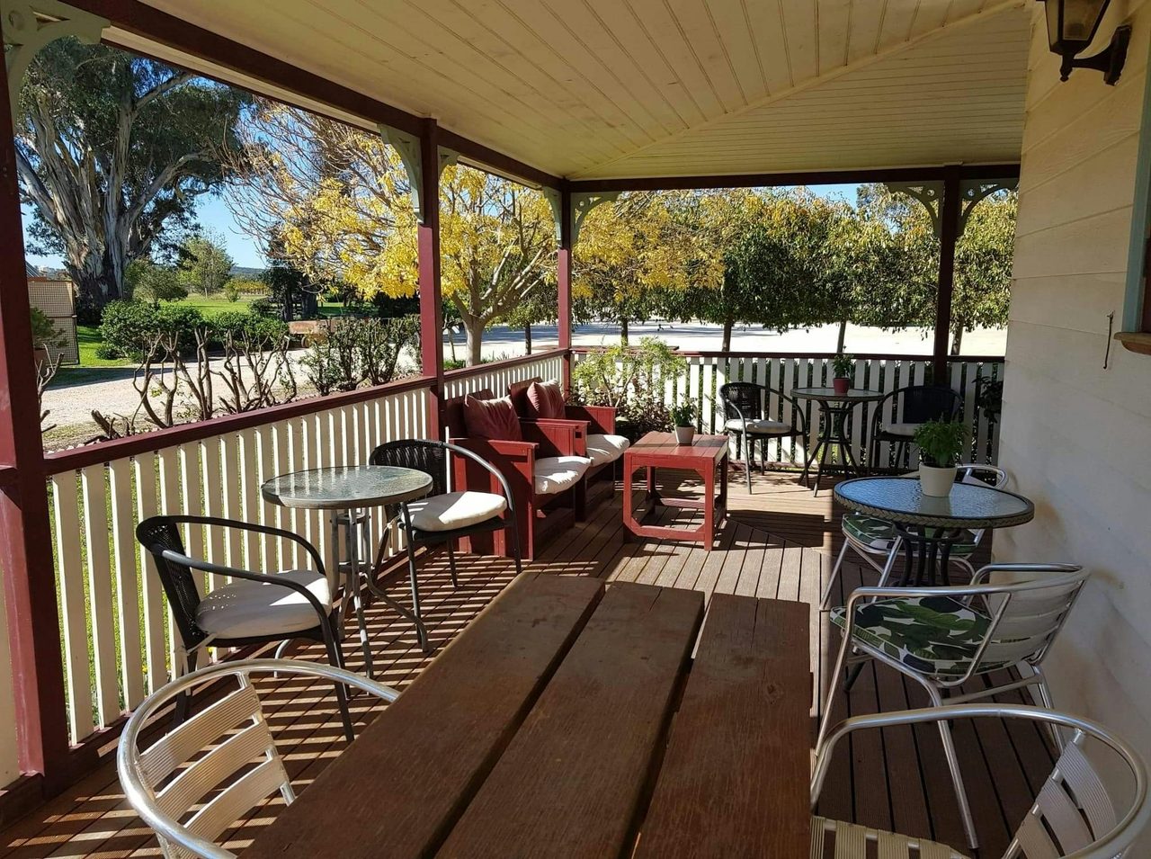 The tasting room