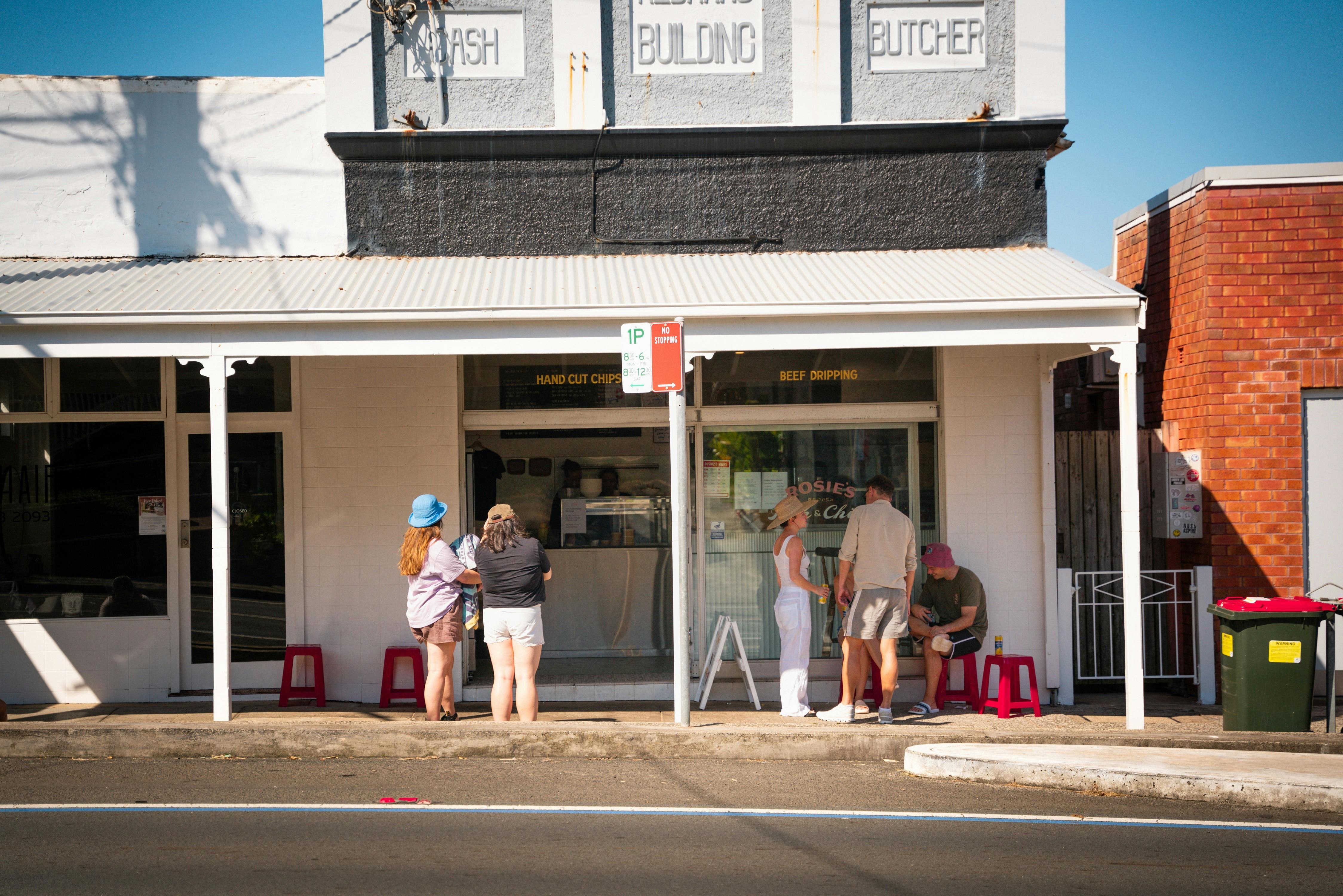 Rosie’s Fish and Chips, shopfront