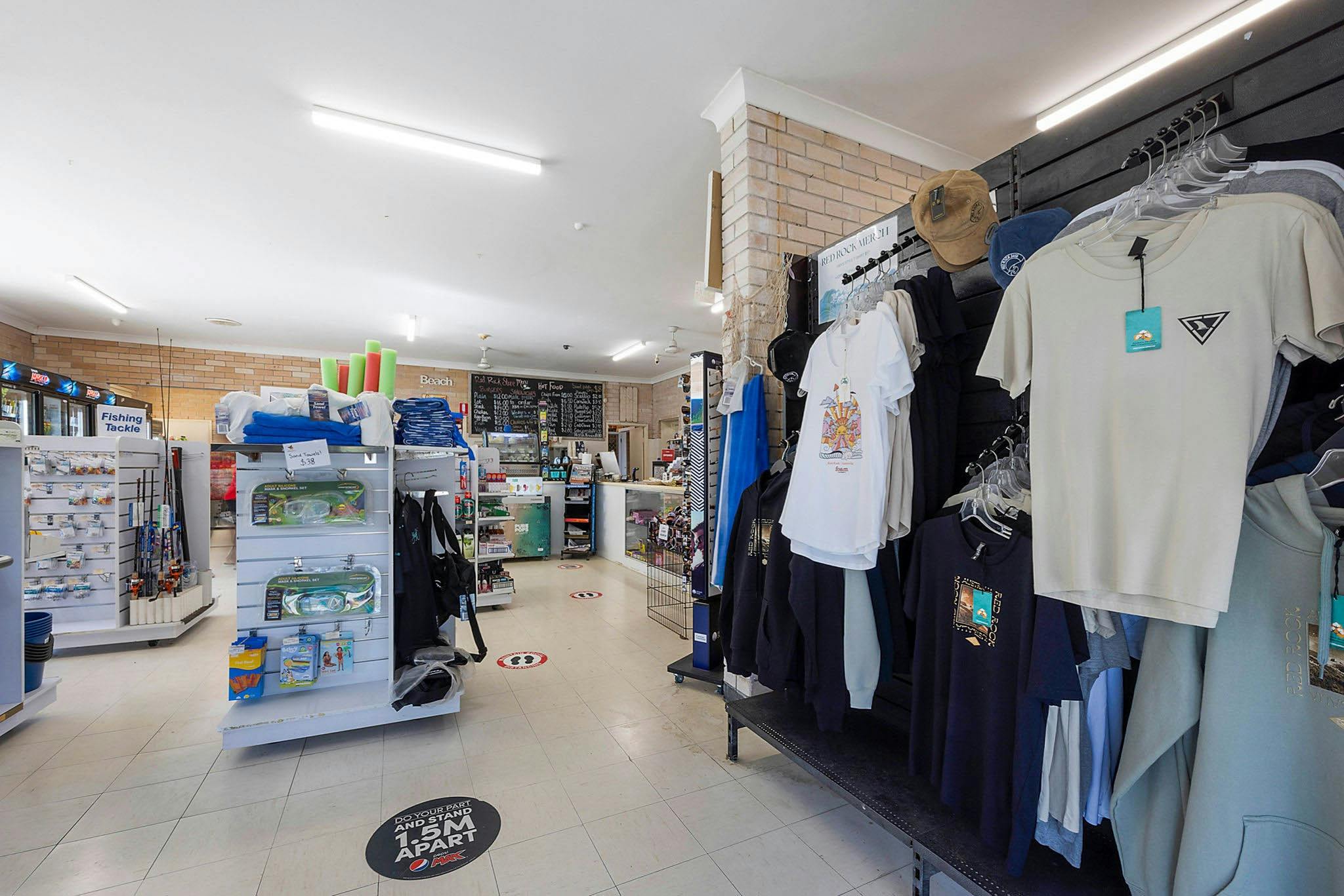 T-shirts at The Red Rock Store