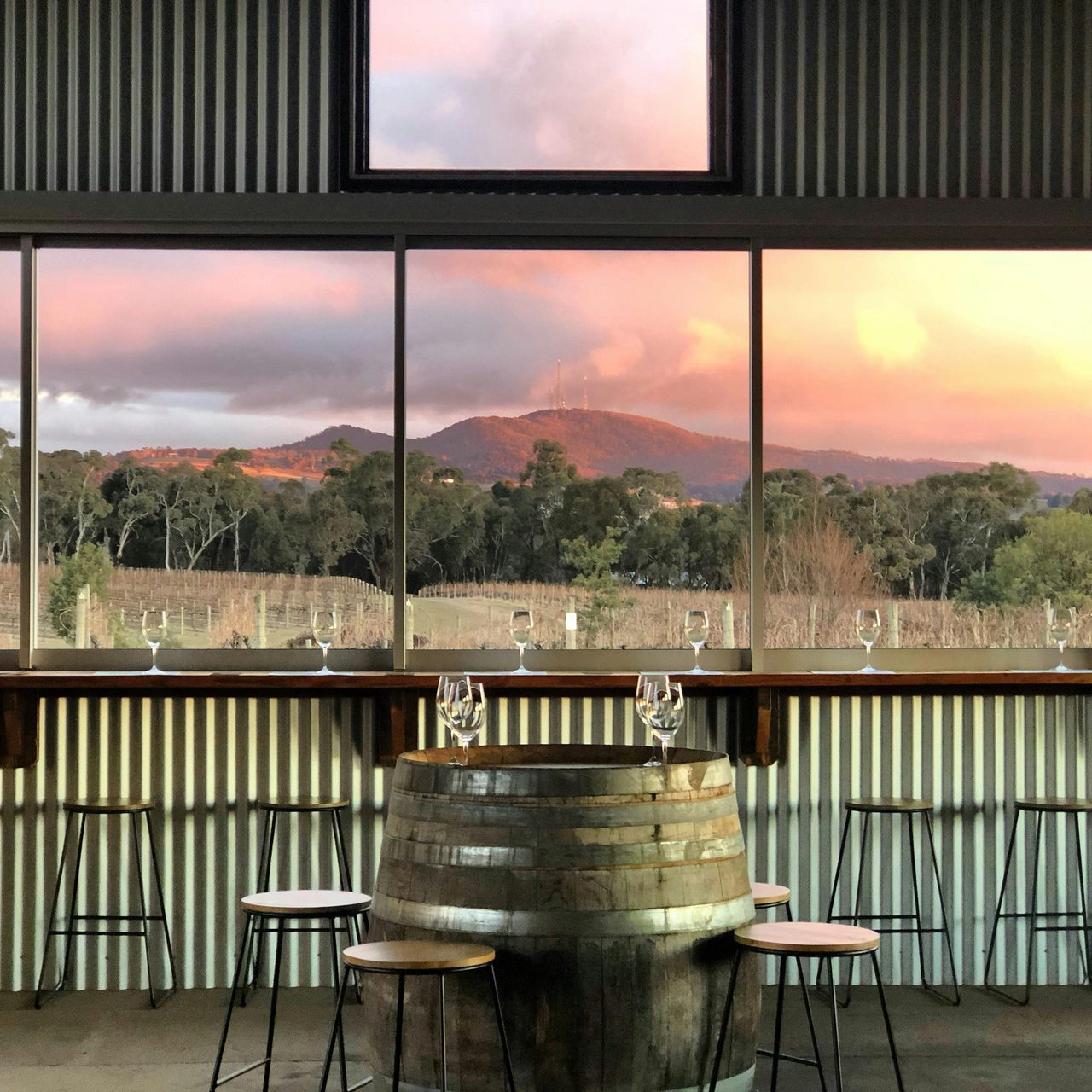 Tasting with a view