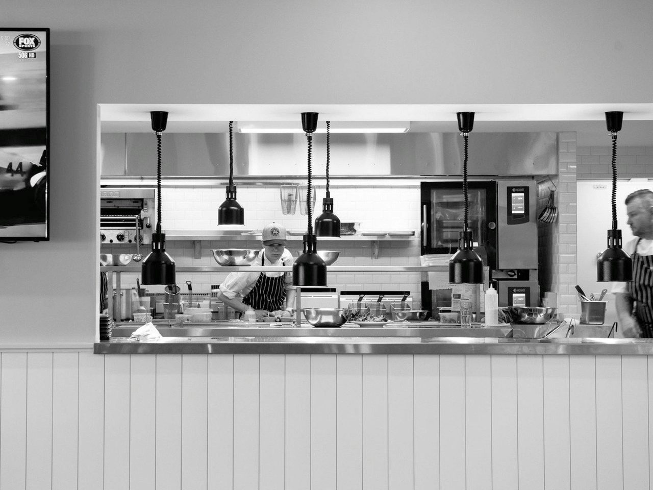 The Ophir kitchen, at work