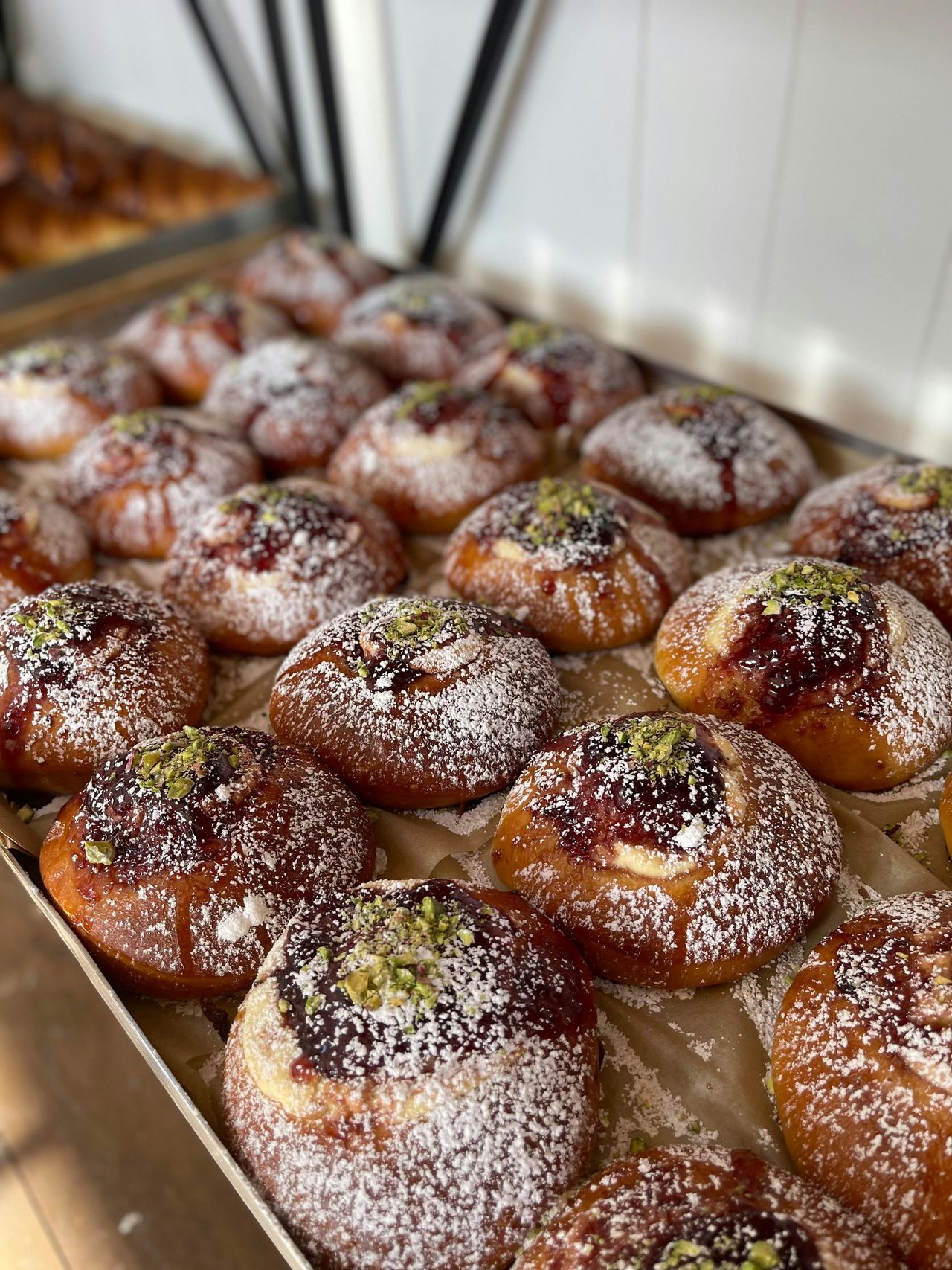 Brioche Jam buns