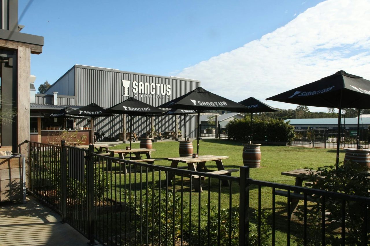 Sanctus Brewing Co picnic area