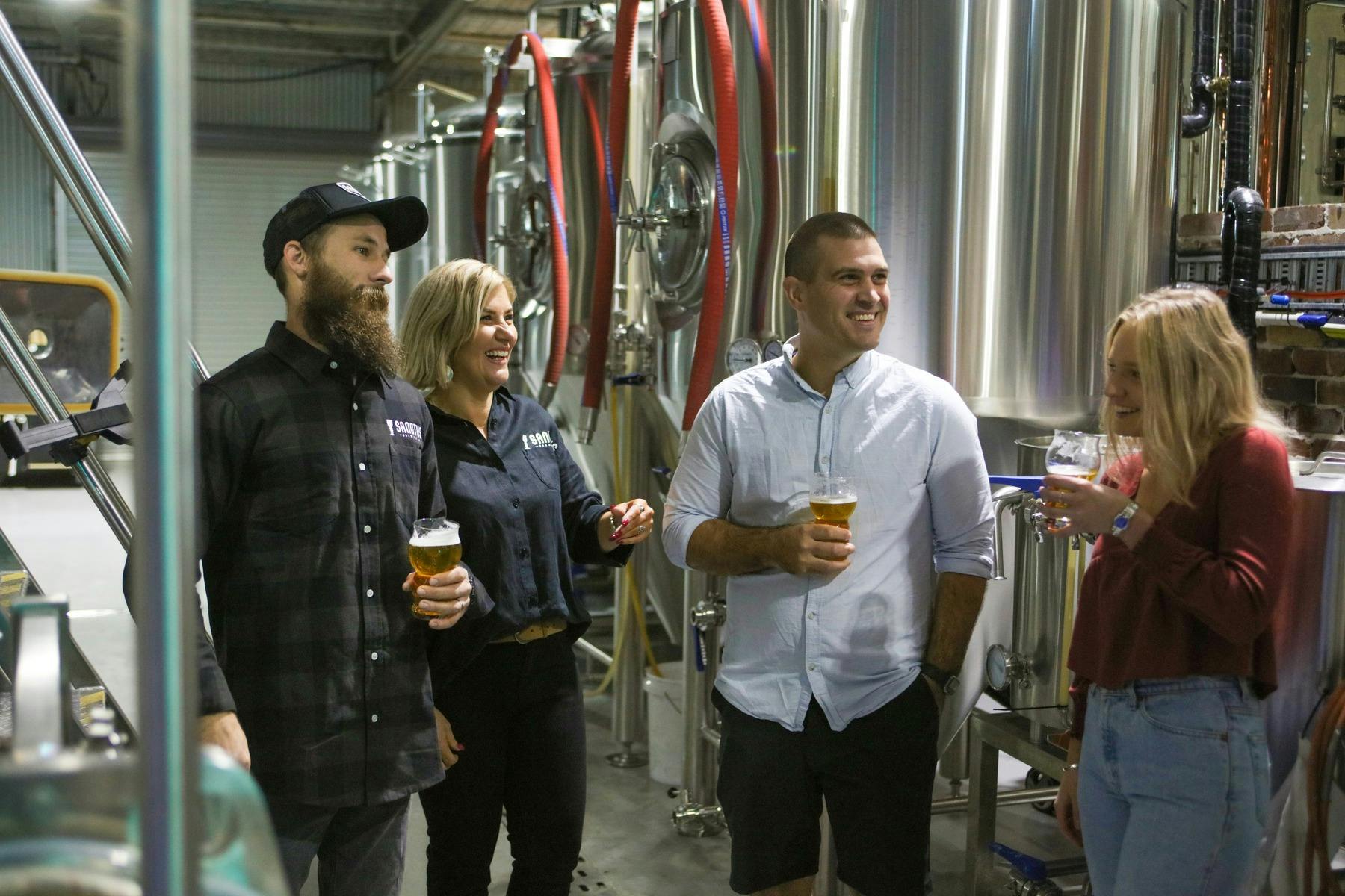 Sanctus Behind the Scenes Brewery Tour