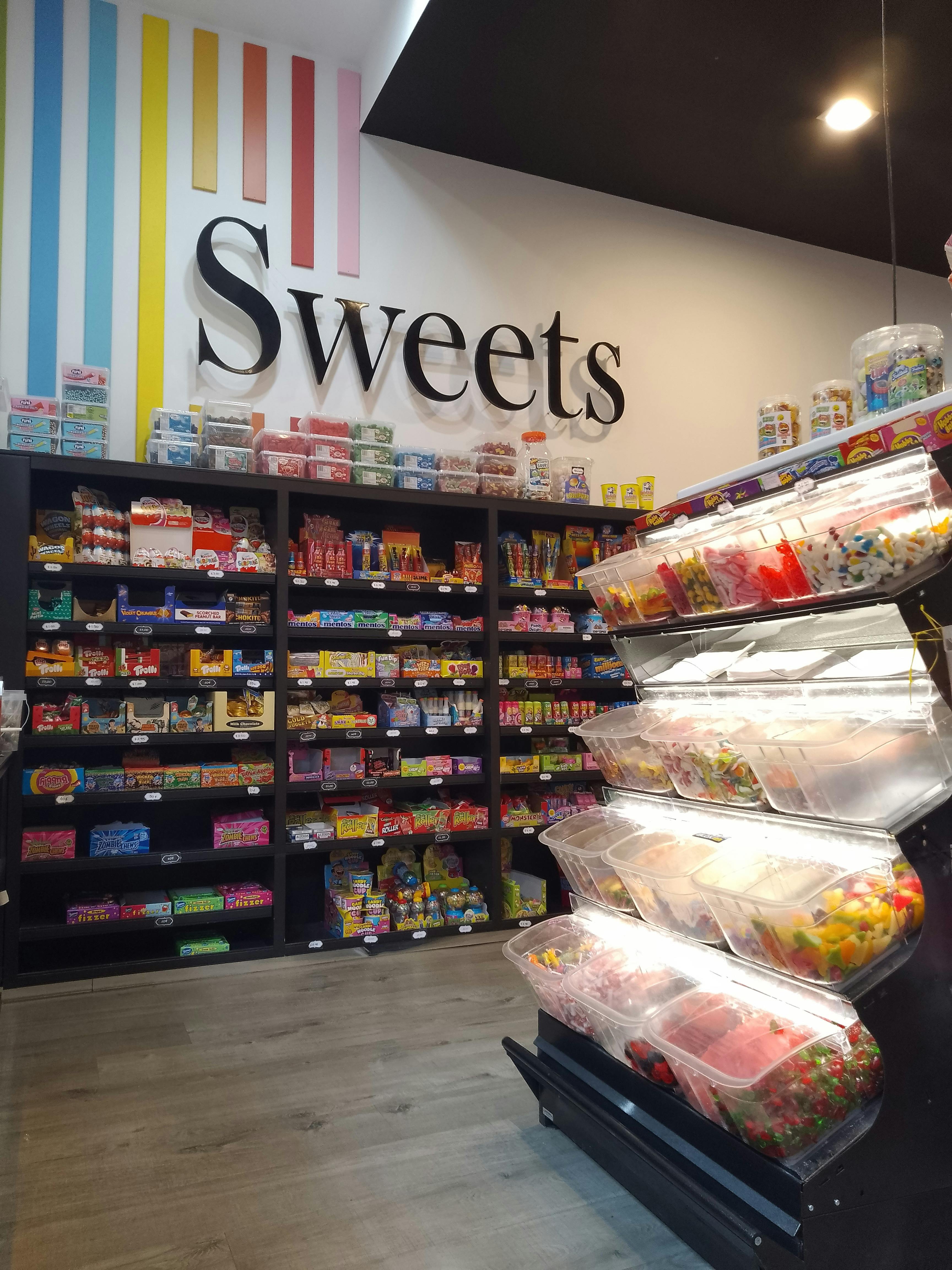 Pick and Mix unit for Sweets
