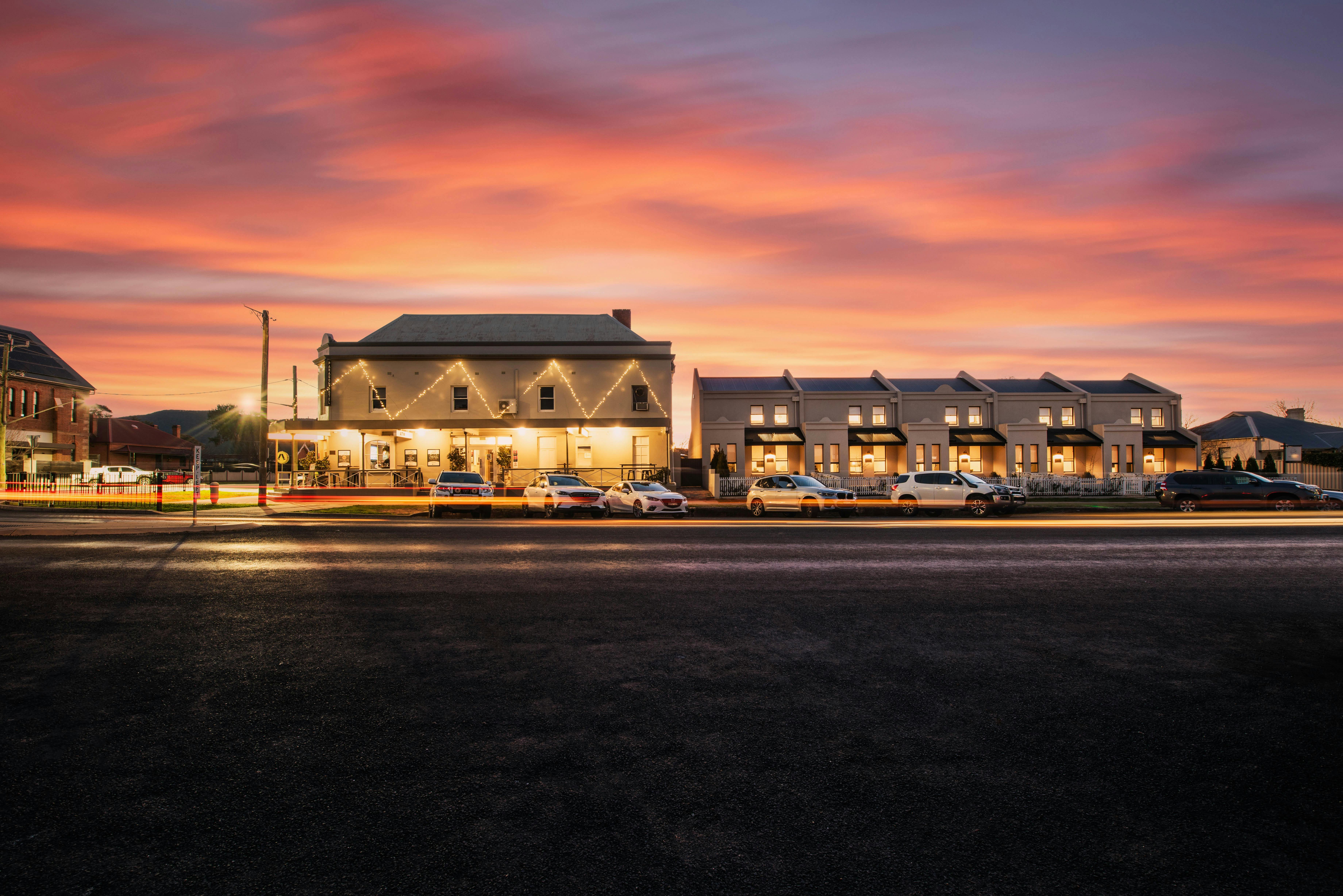 Sunset at the Paragon