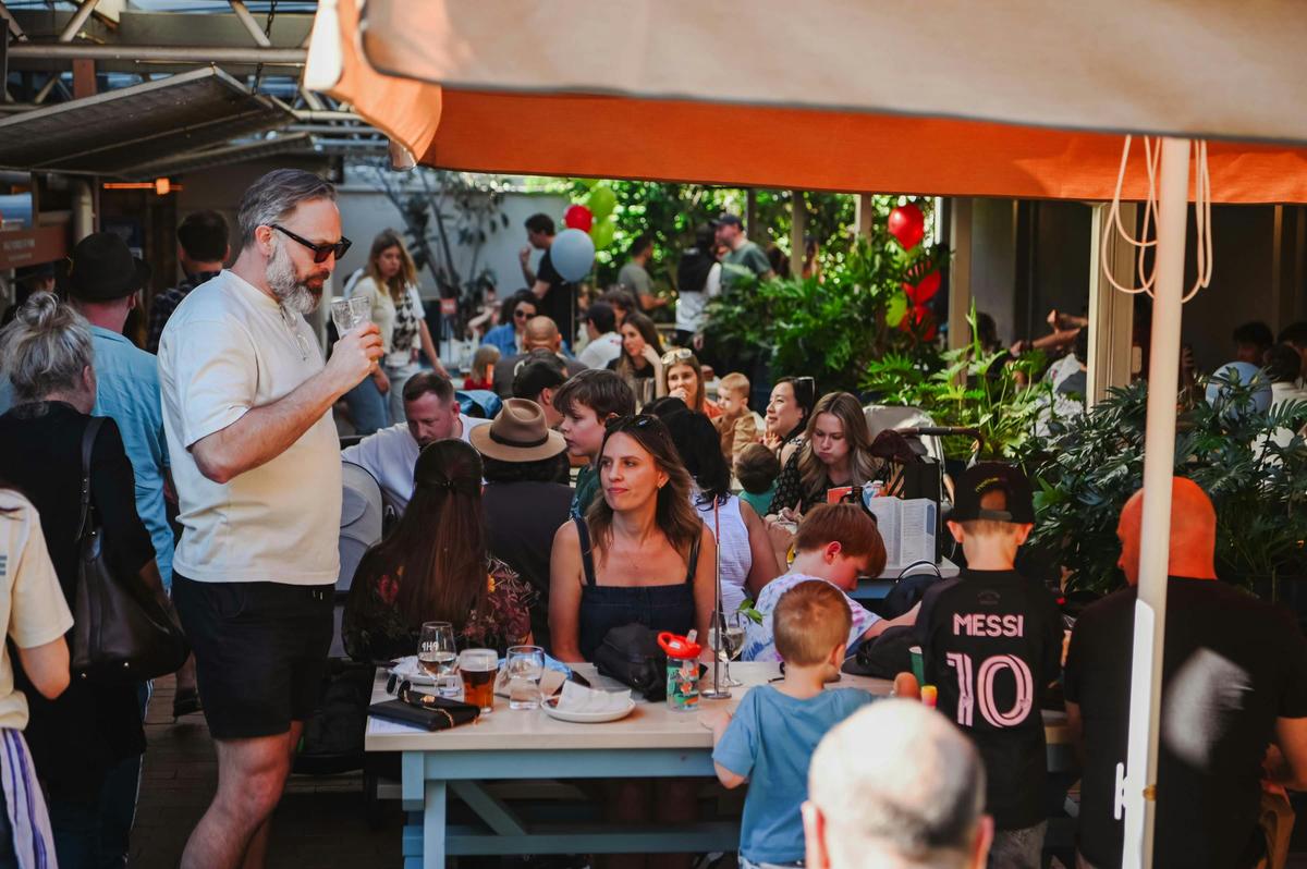 Beer garden