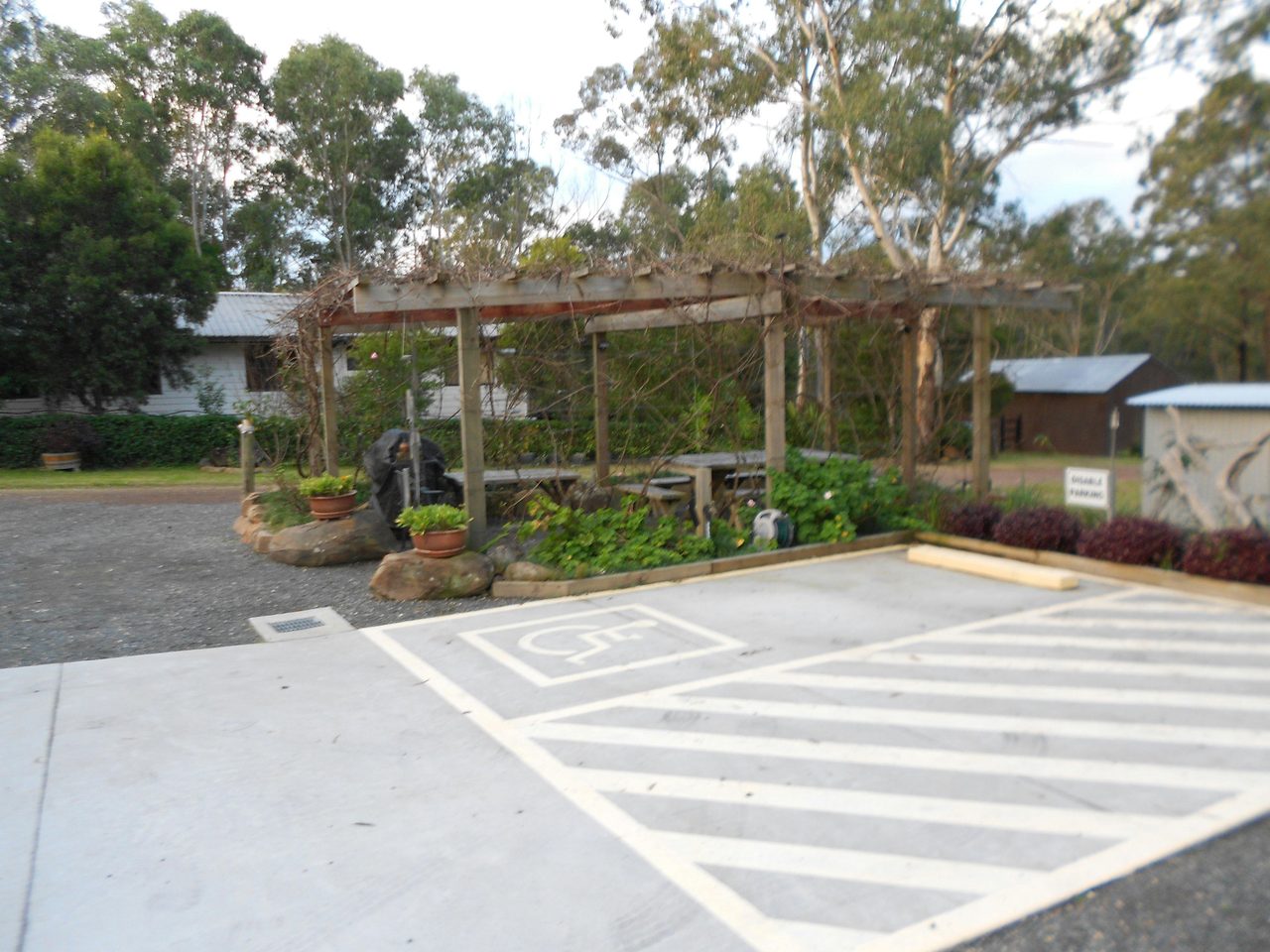 The pergola