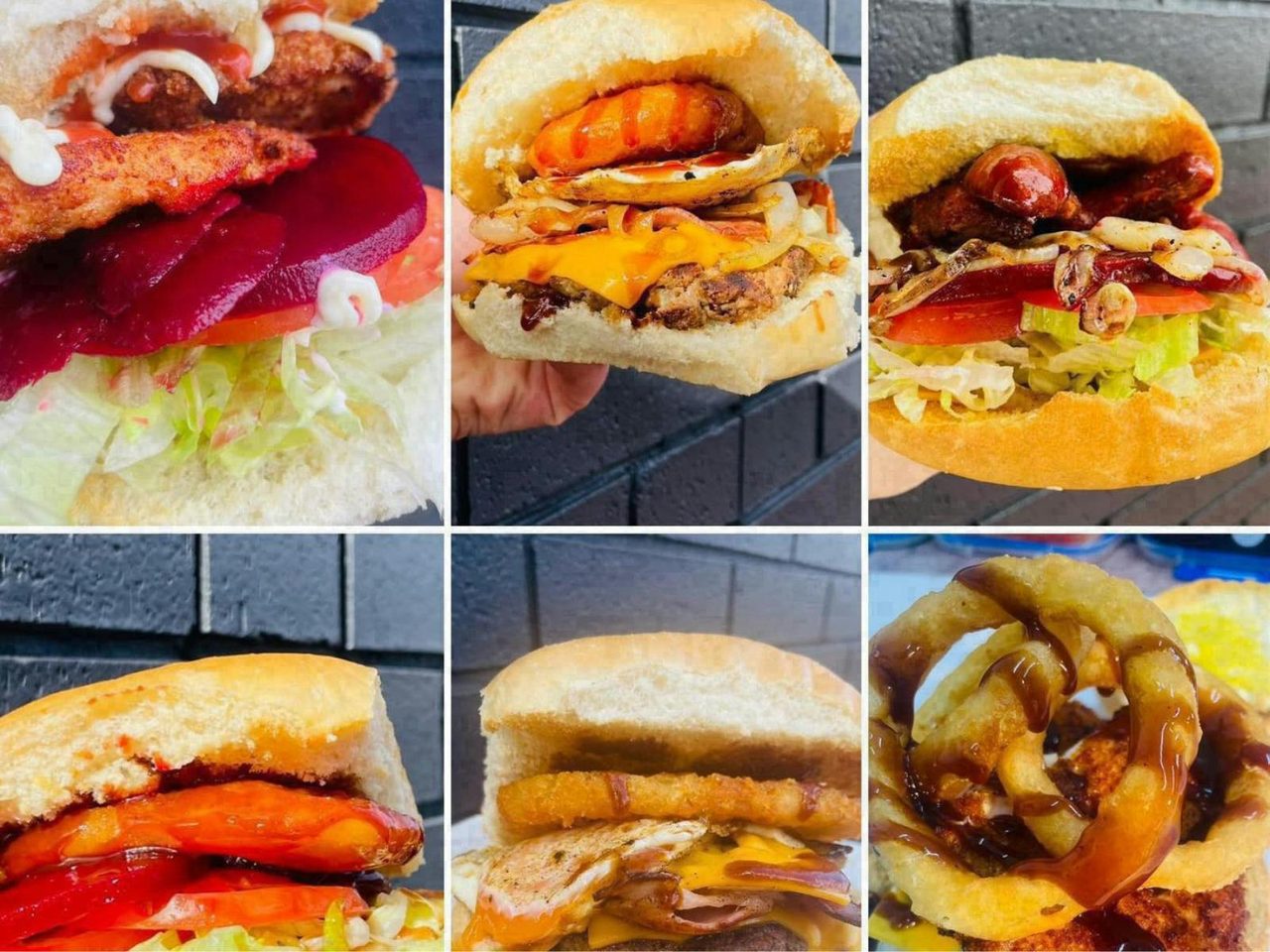 Parkes Takeaway range of delicious burgers