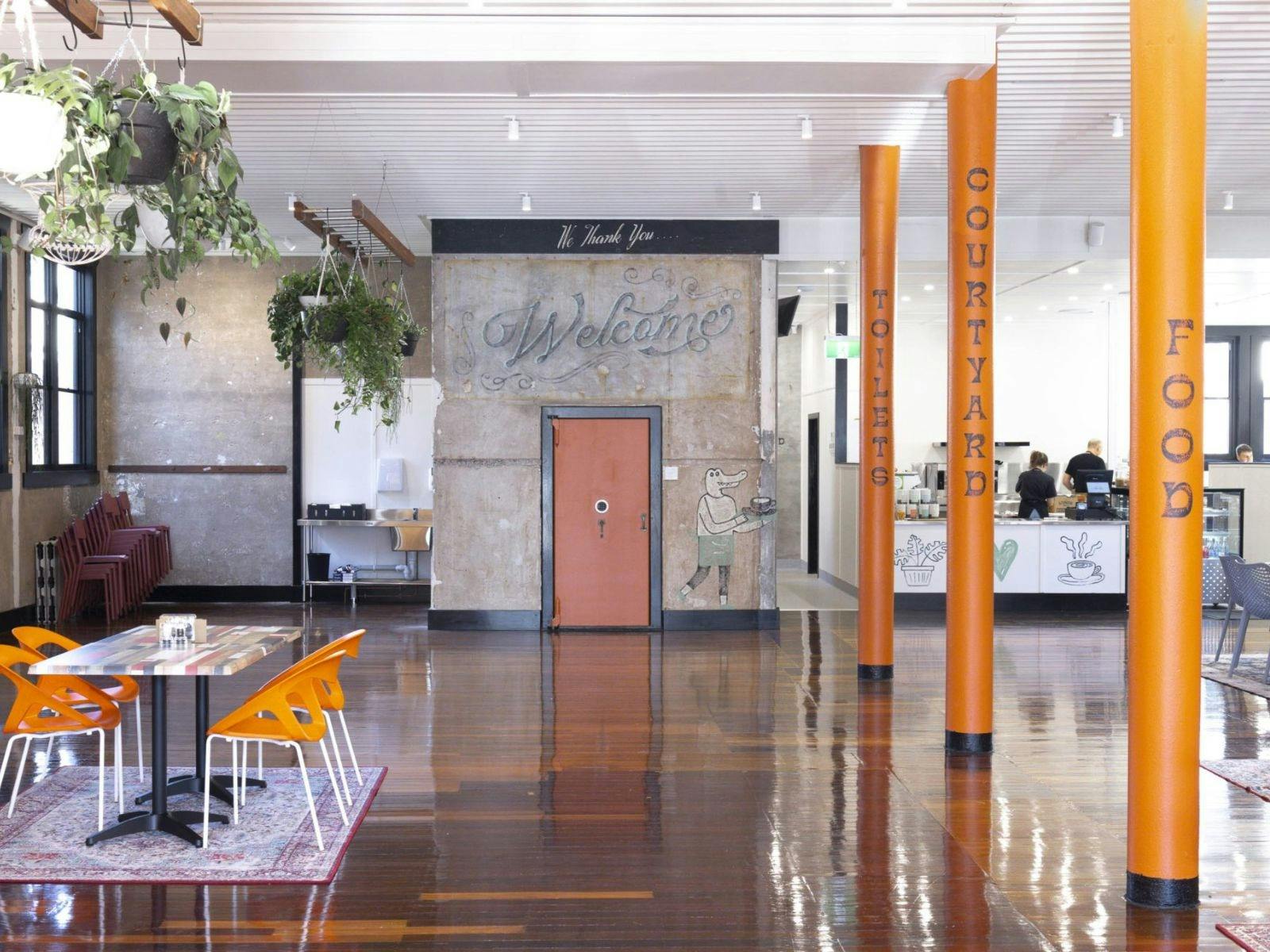 Group space at Sprout Cafe