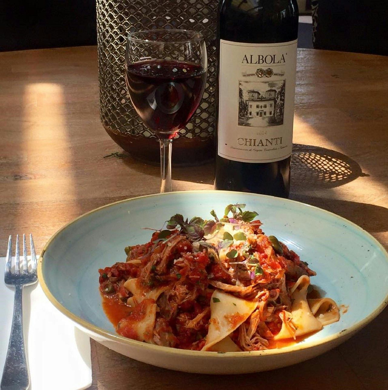 Lamb shank ragu