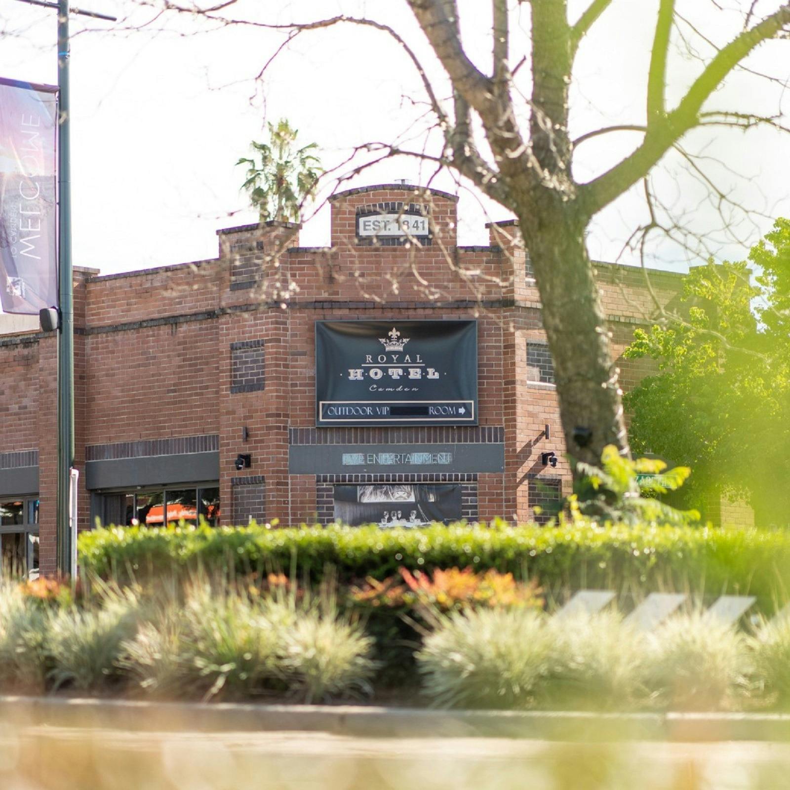 Outside view of front facade