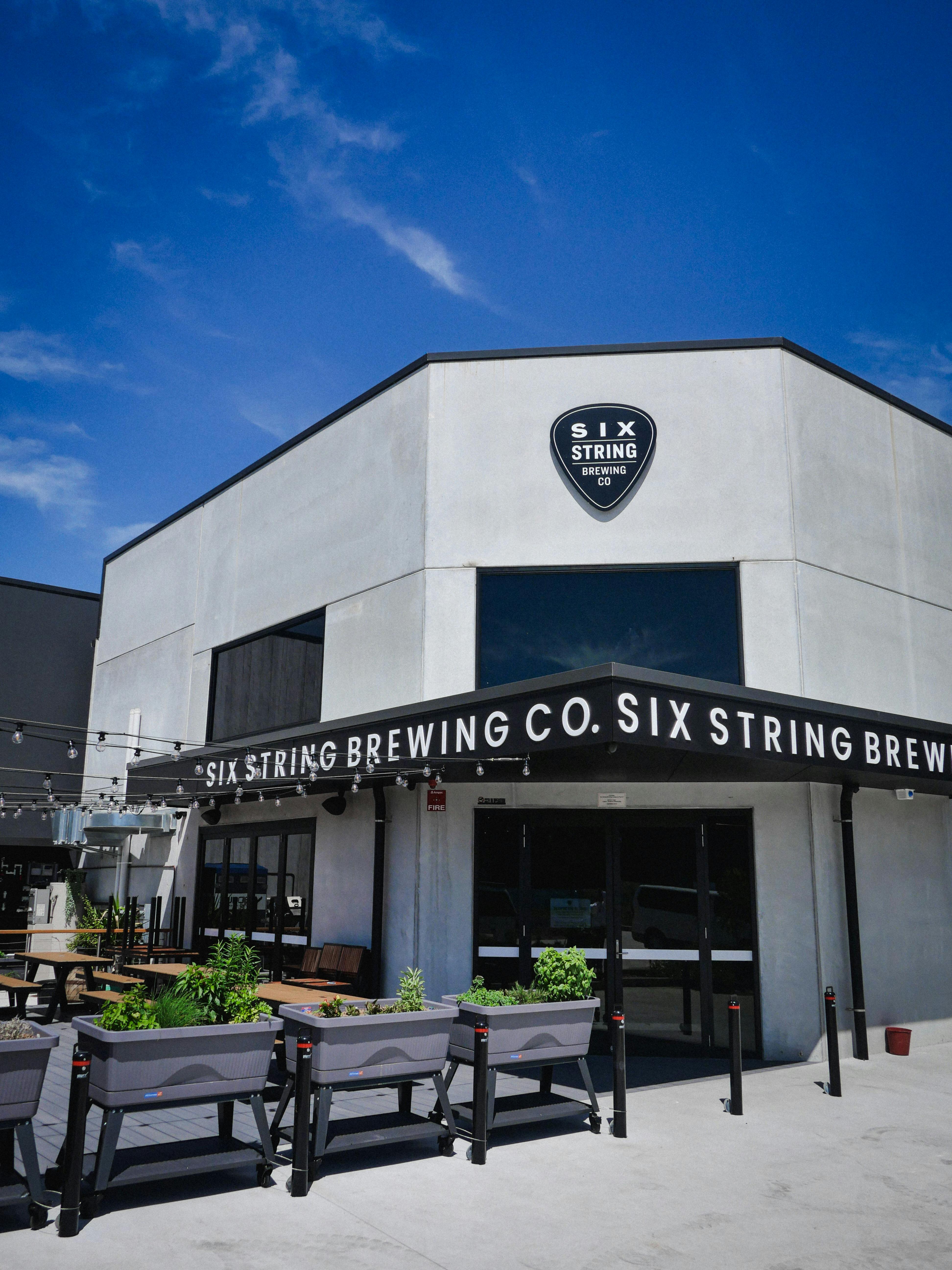 Six String Brewing Sign